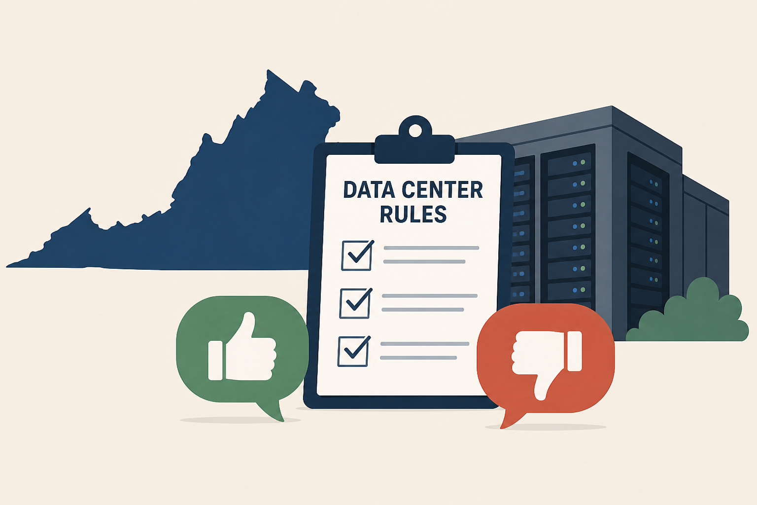 Gov. Spanberger proposes new data center rules for Virginia; reaction is mixed