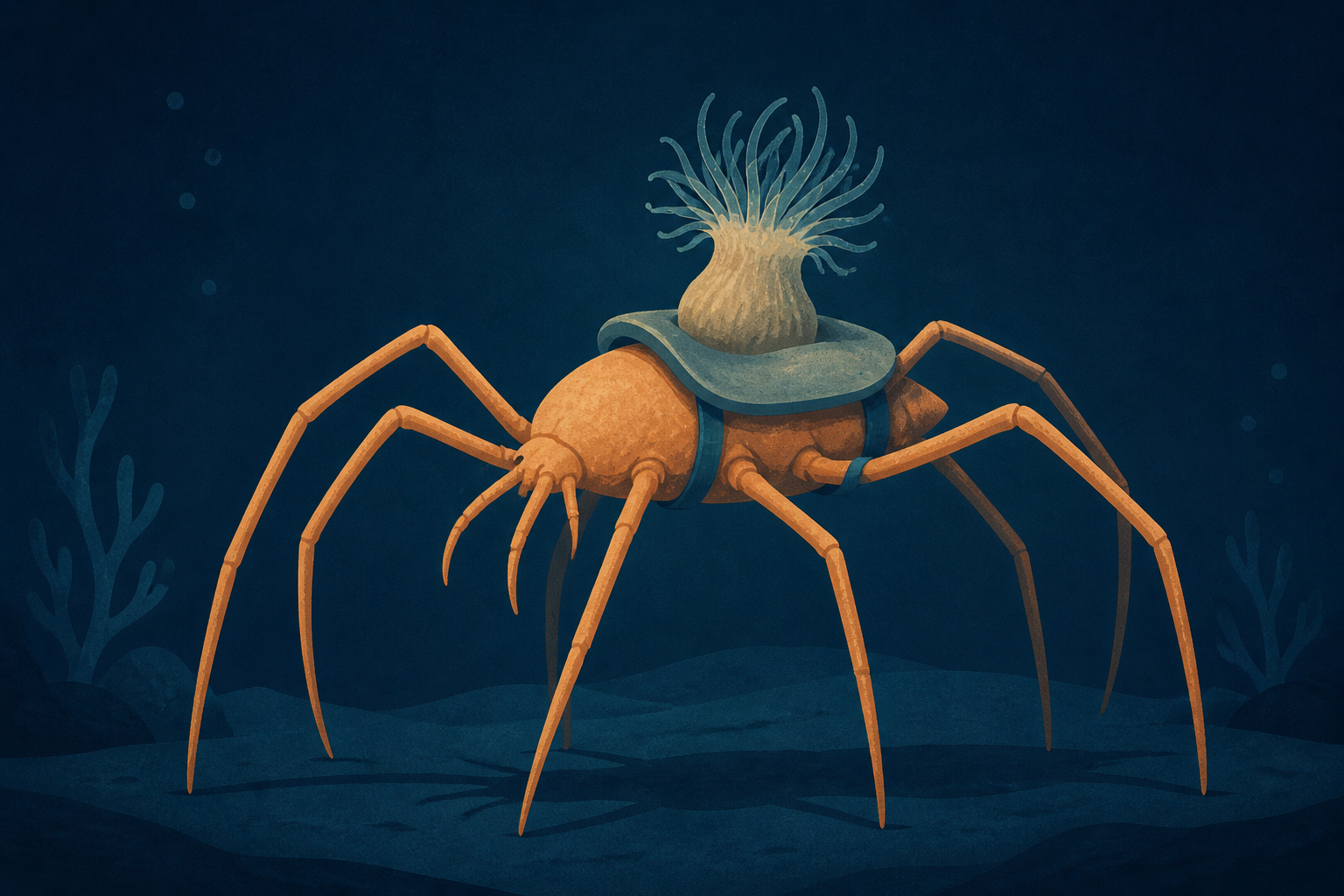 These Deep Sea Denizens Use Giant Sea Spiders as Ubers