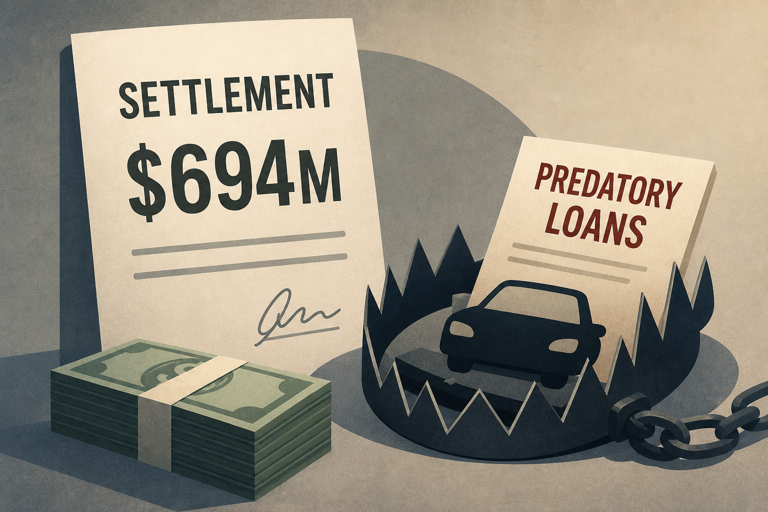 Credit Acceptance settles for $694M over predatory loans
