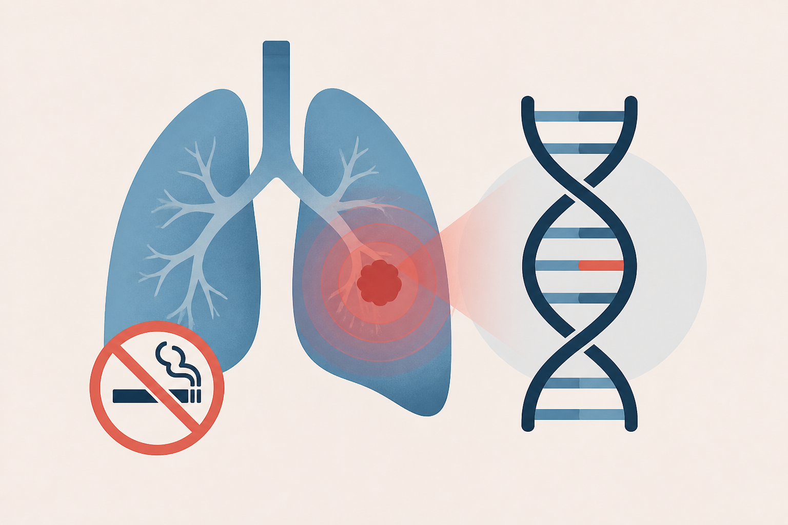 Rare gene drastically raises lung cancer risk in those who never smoked