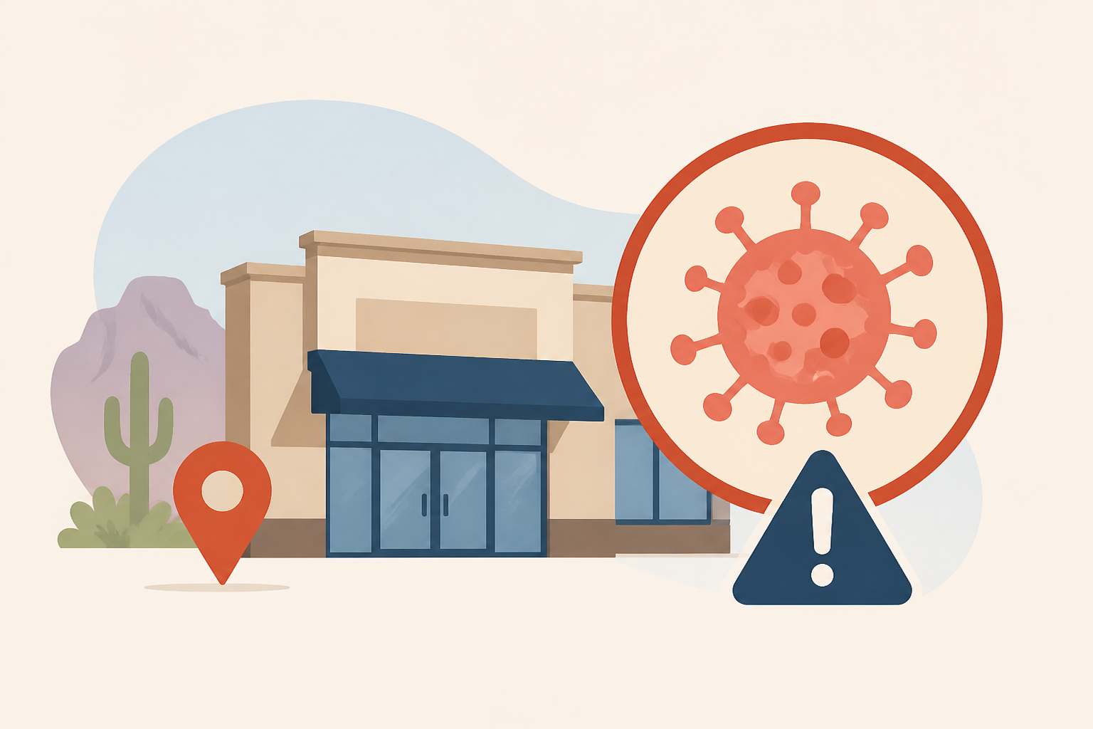 A person with measles was at this store in Scottsdale, AZ