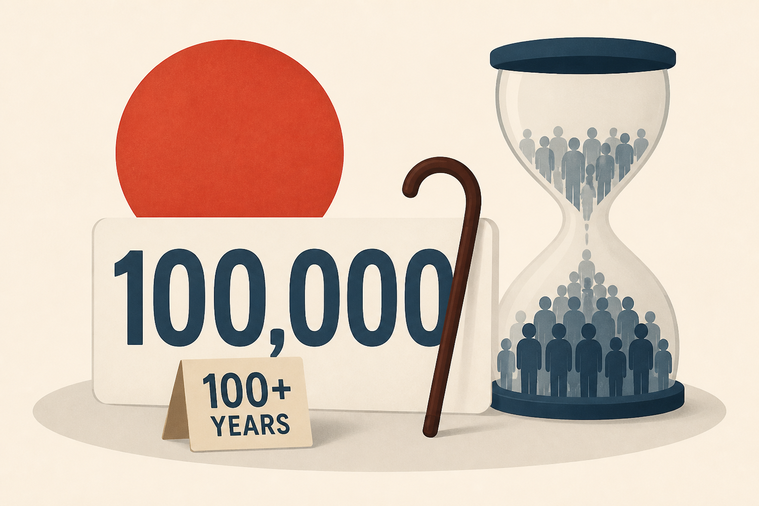 Japan has record 100,000 people aged over 100: How societies are ageing