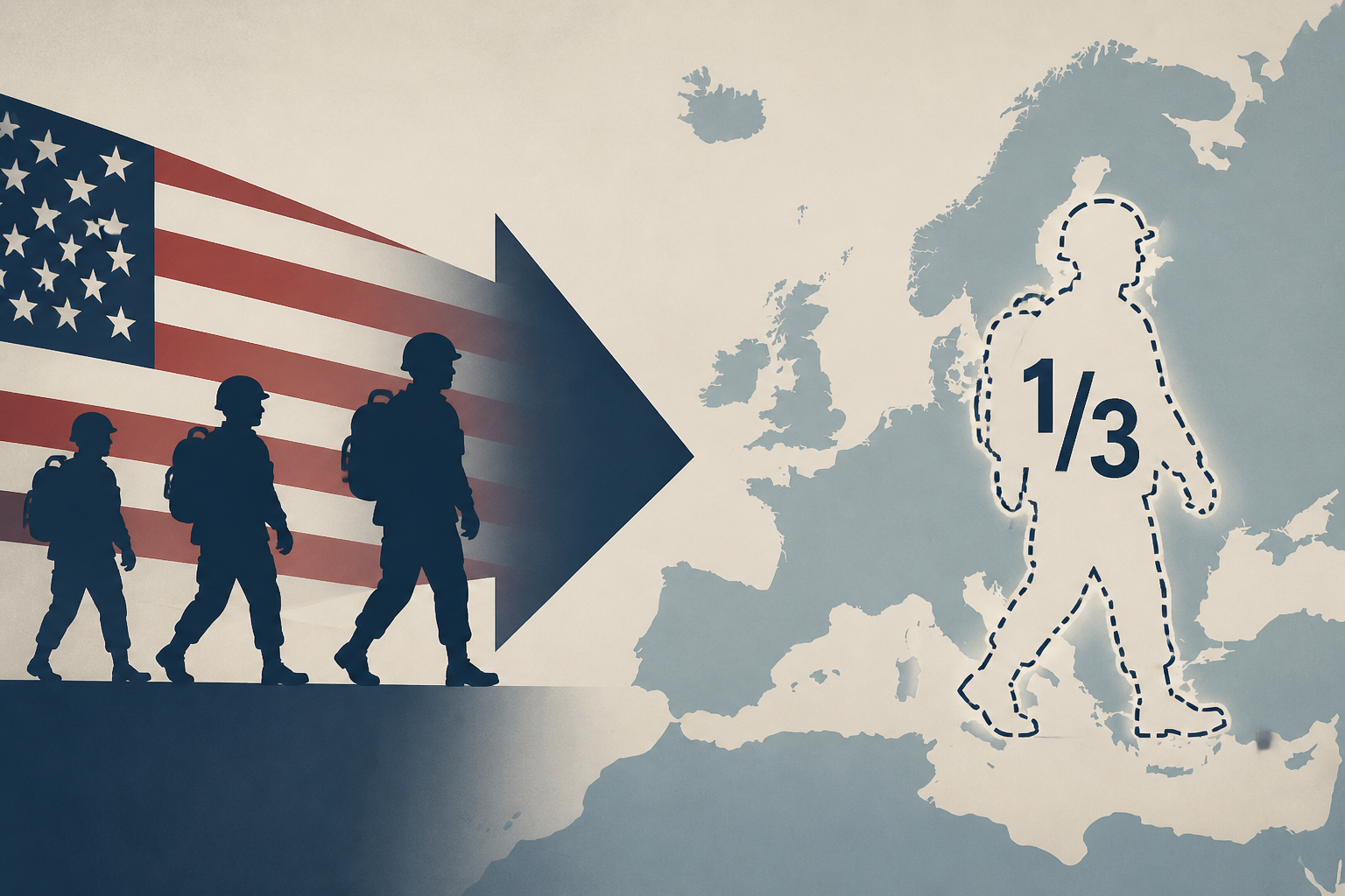 Could US pull one-third of troops from Europe? What that would mean