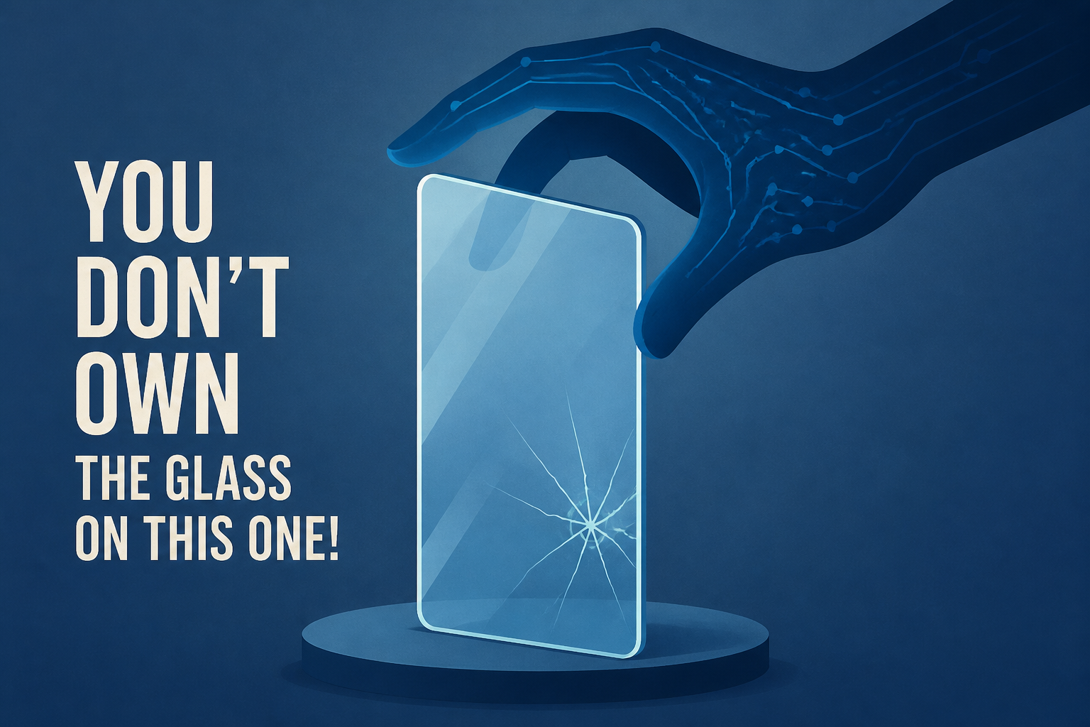 'You Don't Own The Glass On This One!'