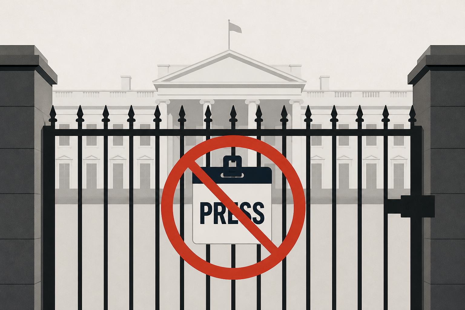 MS NOW journalists blocked from White House after Trump bans three media outlets