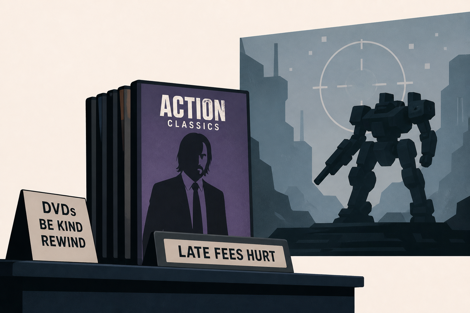 John Wick As A DVD Store Operator, A Roguelike Take On Armored Core And Other New Indie Games Worth Checking Out