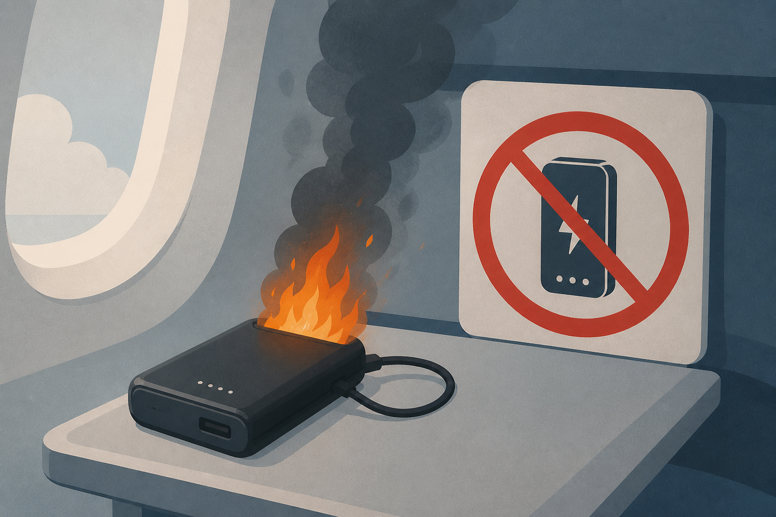 Former KLM CEO allegedly ignores power bank rule, sparks onboard fire