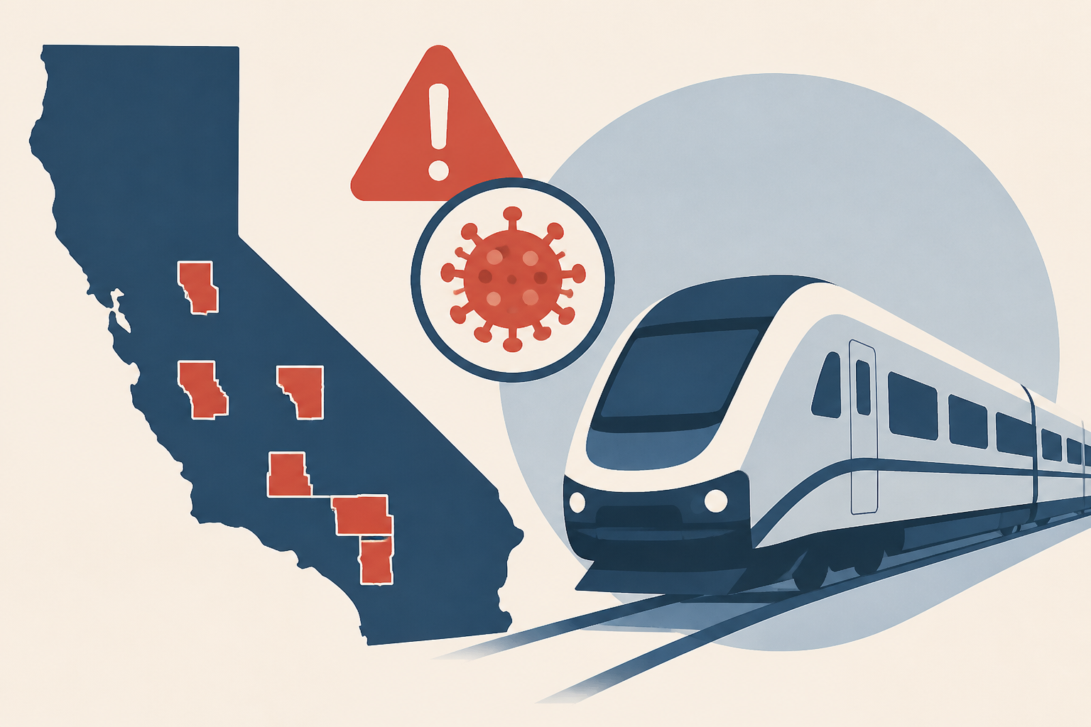 California warns of measles exposure in six counties from unvaccinated train passenger