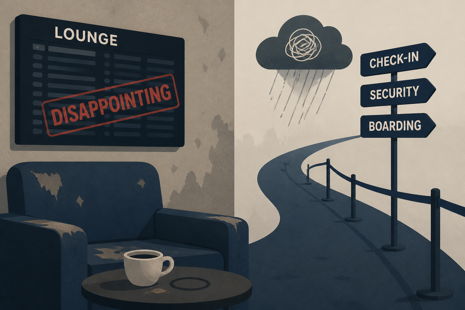 Philippine Airlines' Manila Lounge & Ground Experience Is Laughably Bad