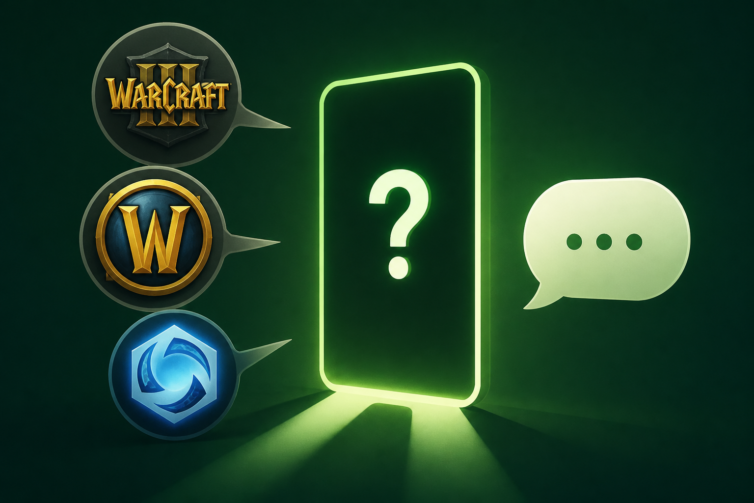 I asked if Warcraft 3, WoW: Forever, and Heroes of the Storm will come to Xbox - they all said the same thing ...
