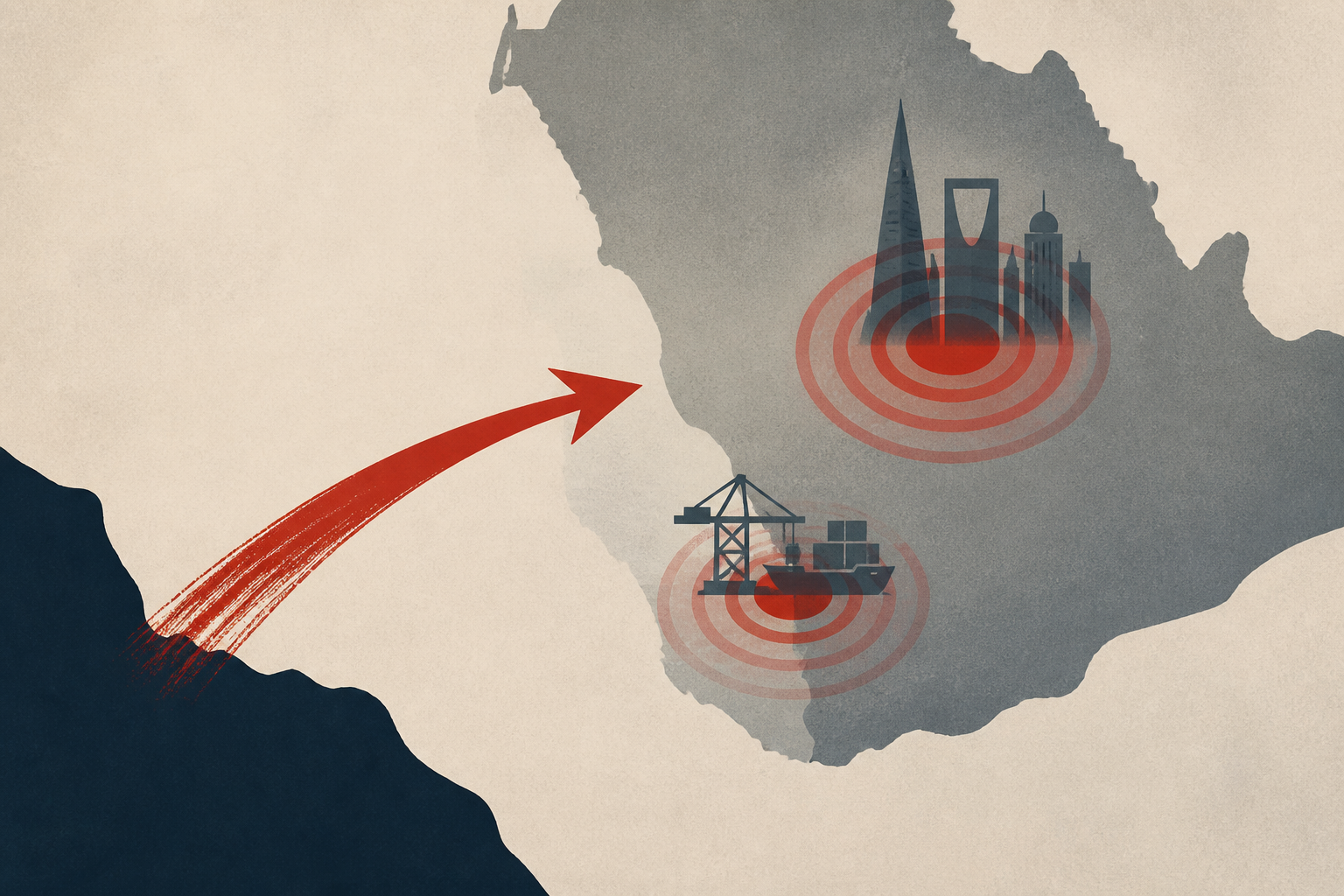 Yemen’s Houthis claim strikes on Riyadh and the port of Yanbu