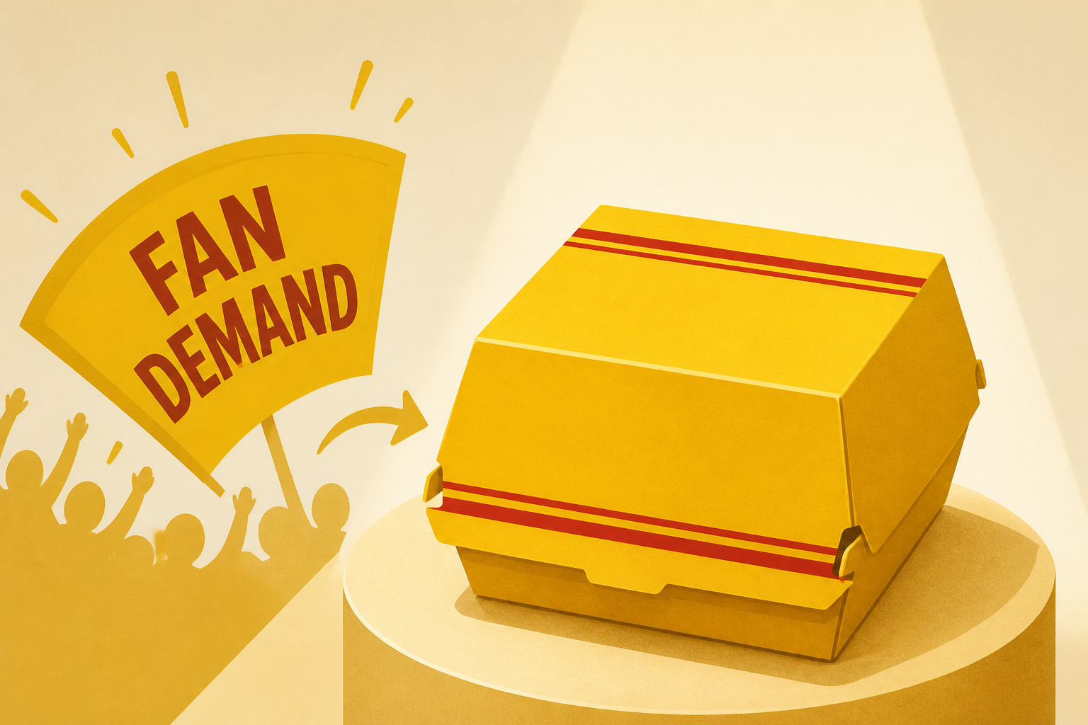 Wendy's brings back iconic yellow packaging after years of fan demand