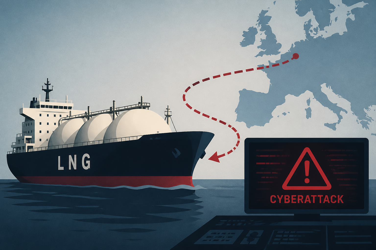 LNG Tanker Carrying US Cargo To Europe Turns Back After Crew Reports Suspected Cyberattack