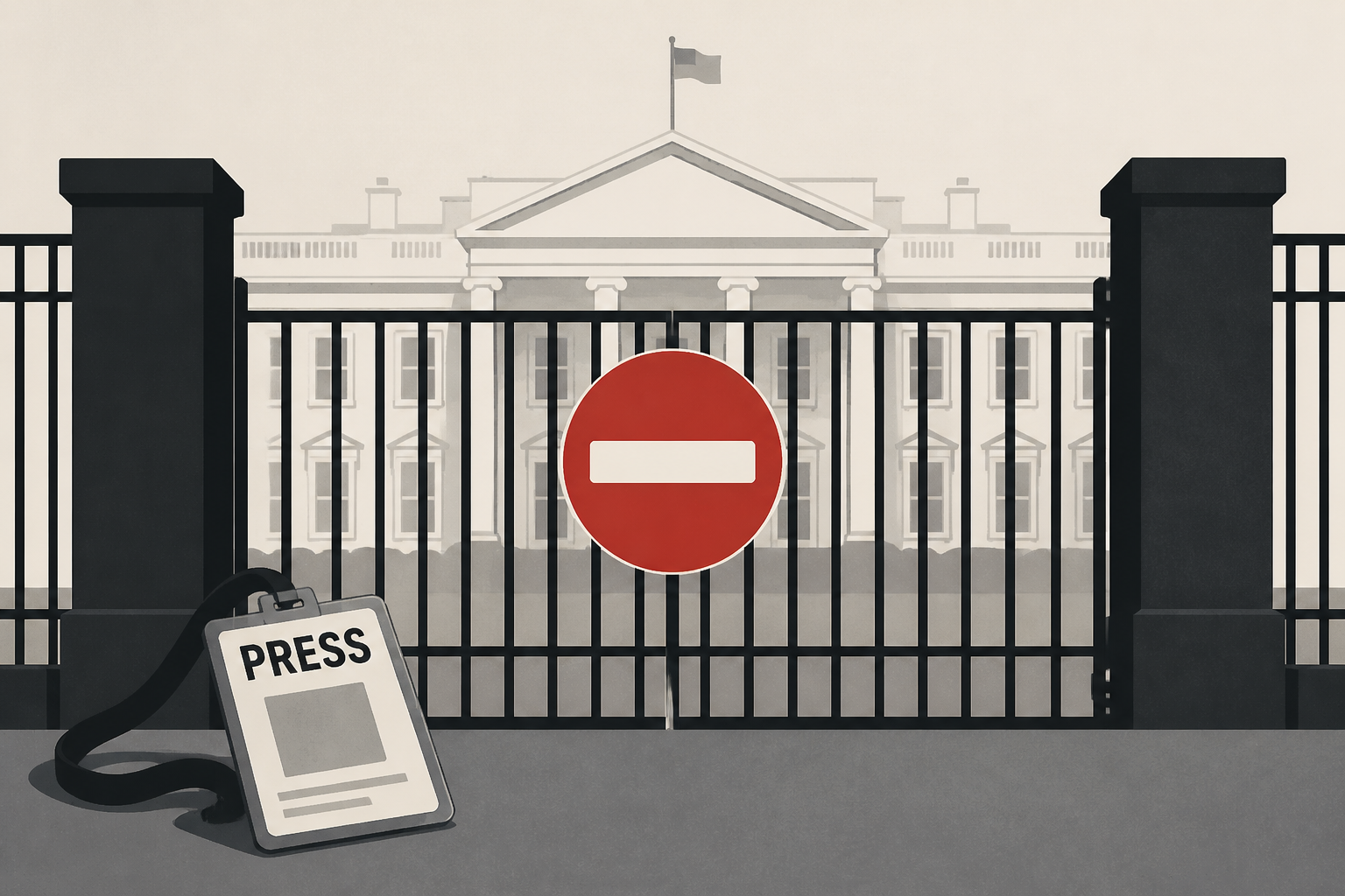 Reporters Are Being Denied Entry to White House After Trump's Ban
