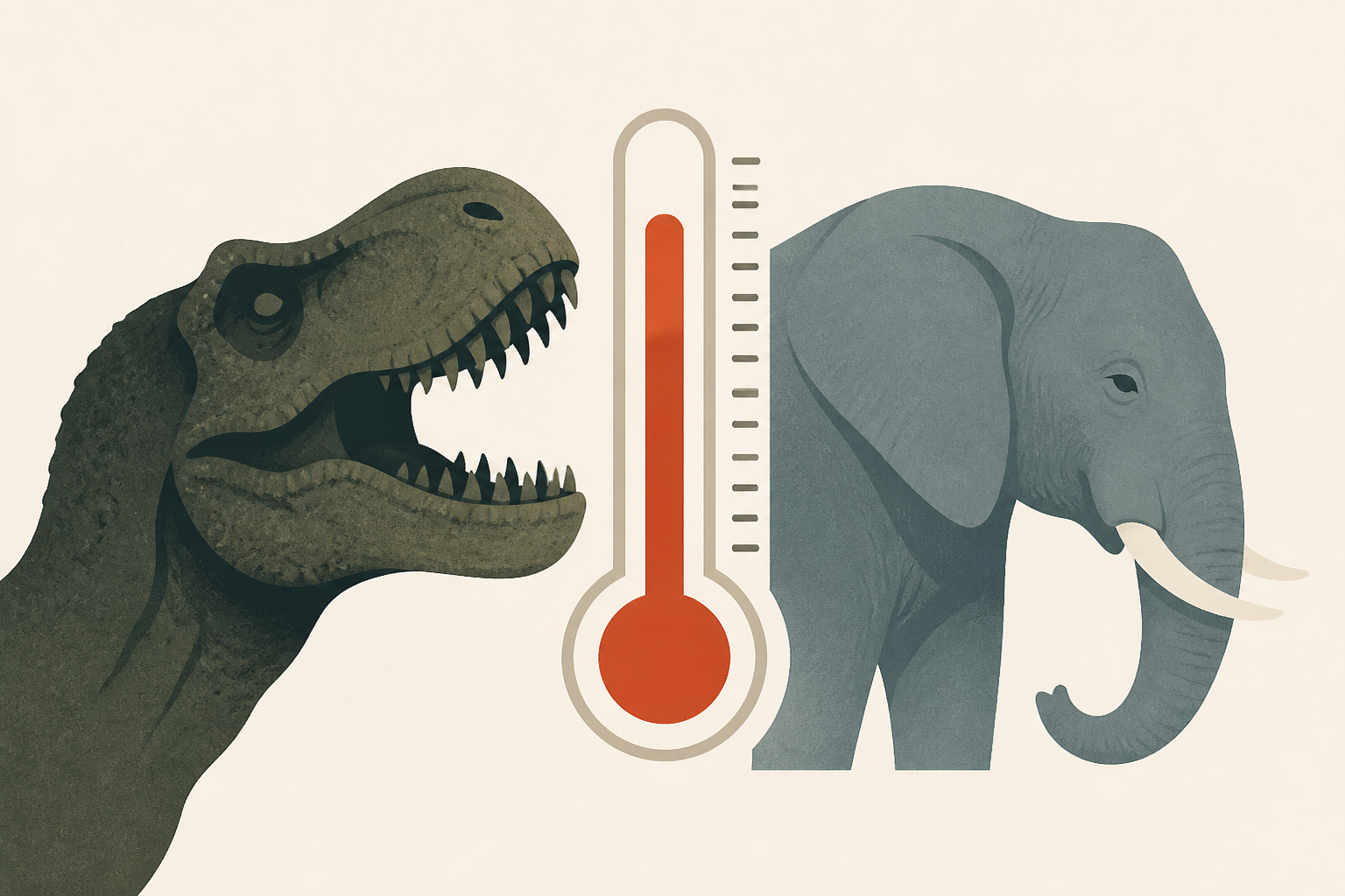 T. rex teeth indicate it ran as warm as an elephant