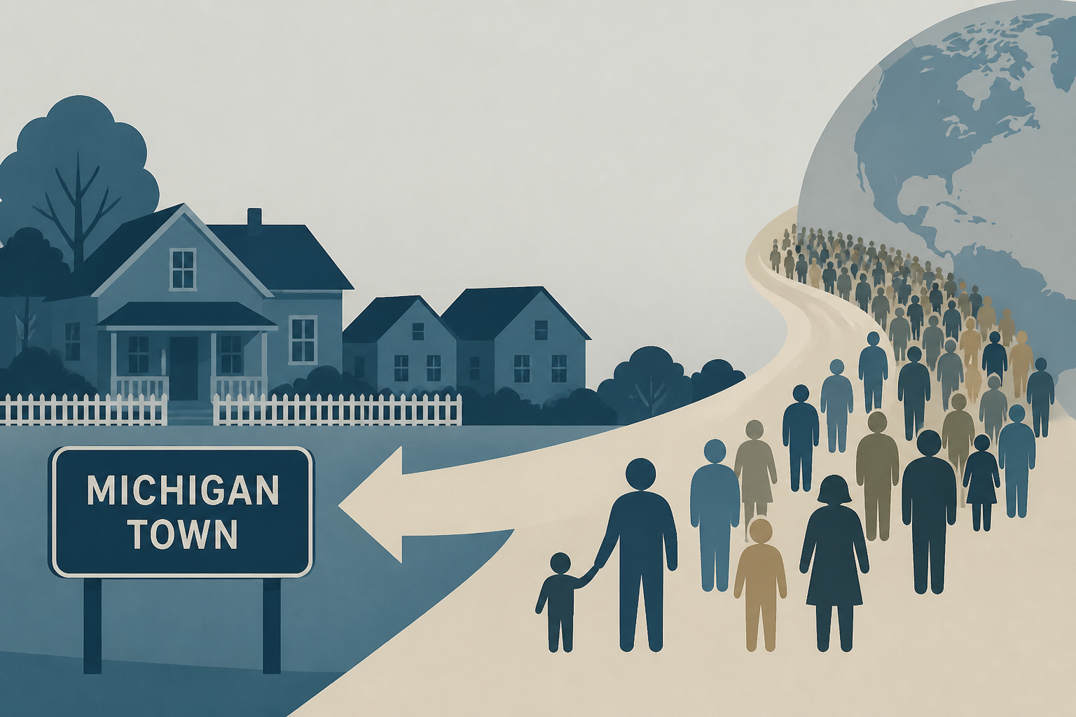 Michigan town's residents claim foreign-born influx upended neighborhood