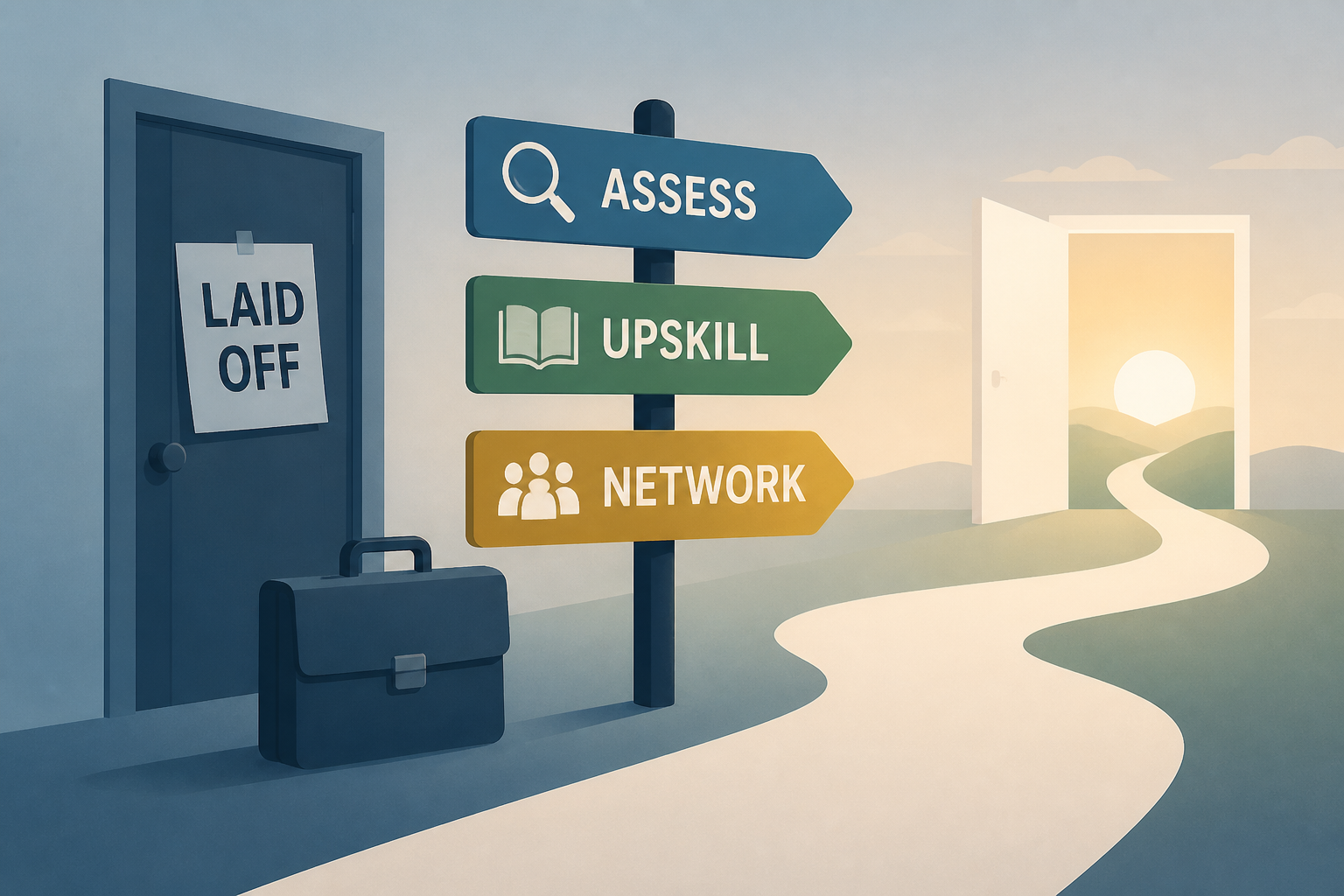 Here are tips for older workers who lose their jobs