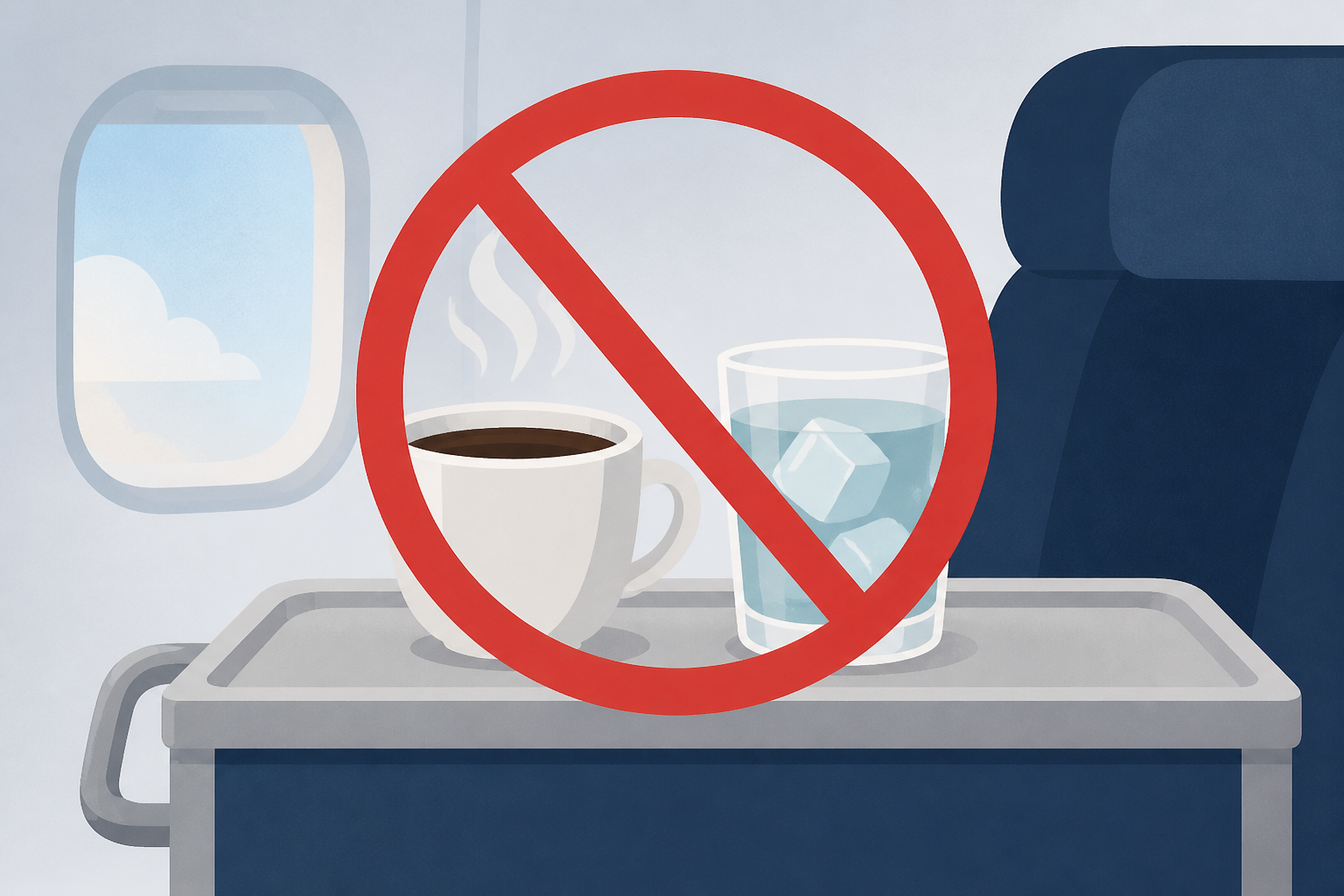 Flight attendant reveals the two drinks you should never order on a plane