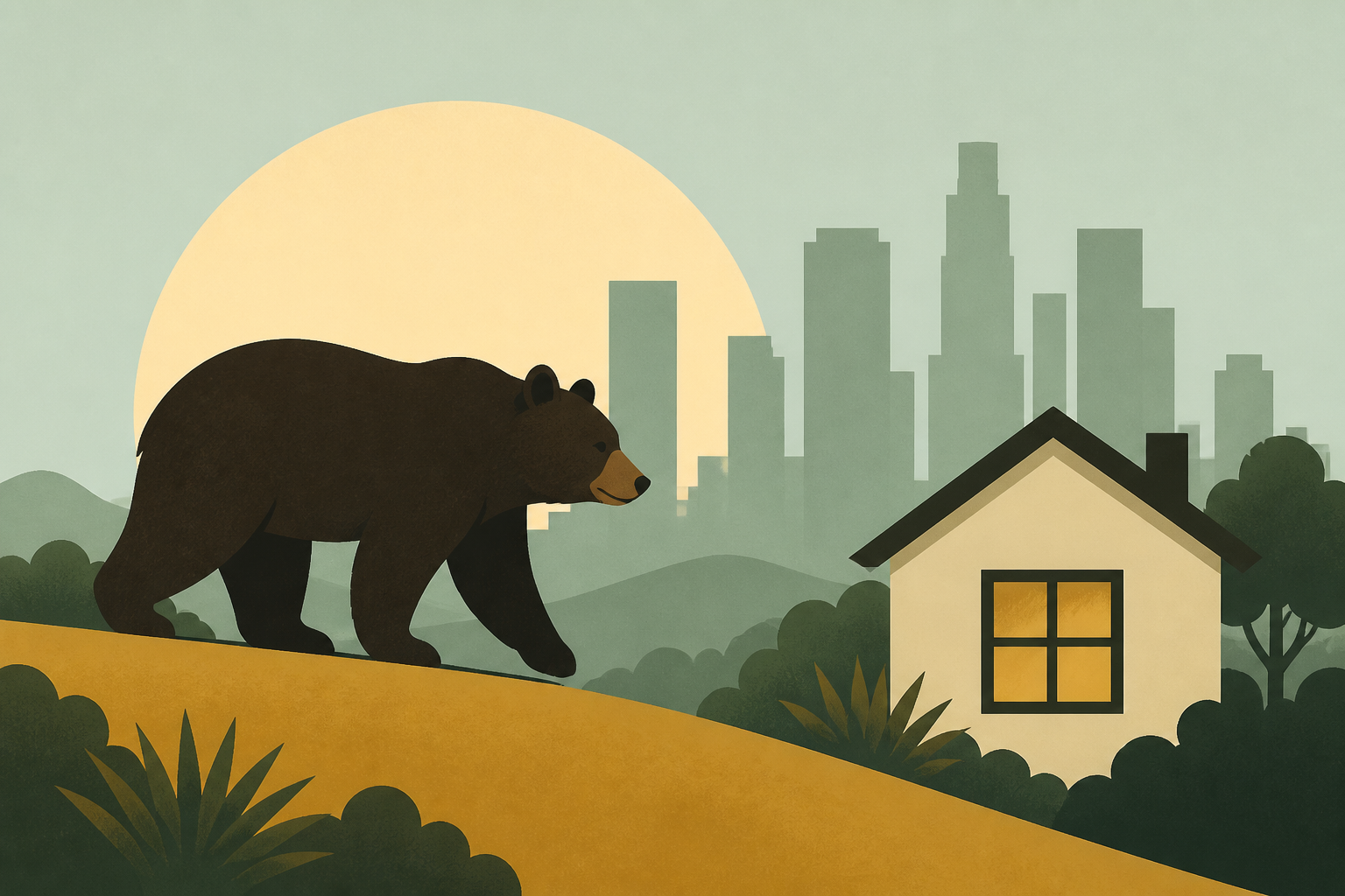Bear-y good neighbors: humans and animals are learning to live together in an expanding LA