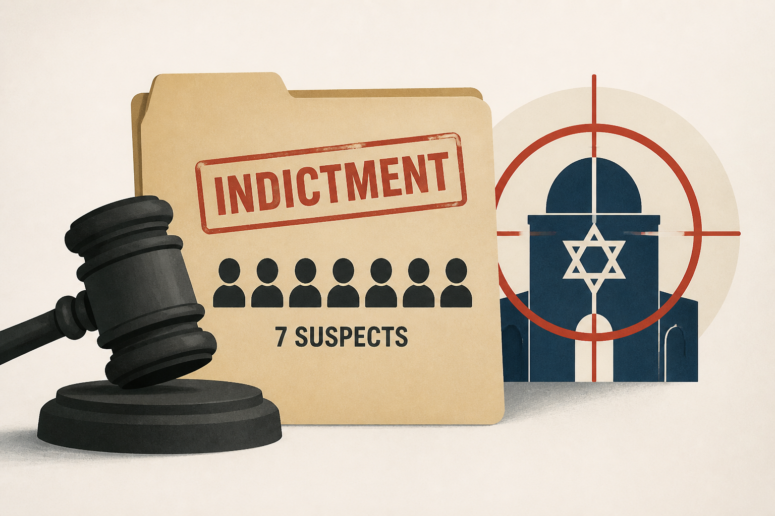 Germany indicts 7 Hamas suspects over plot to attack Jewish targets
