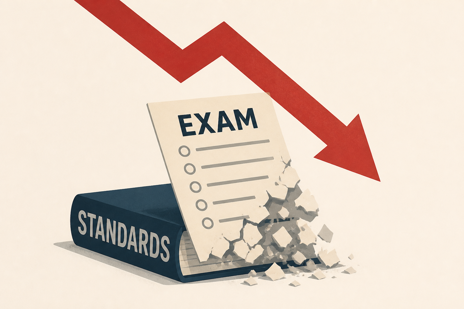 Regents dumb down standards by dropping exams