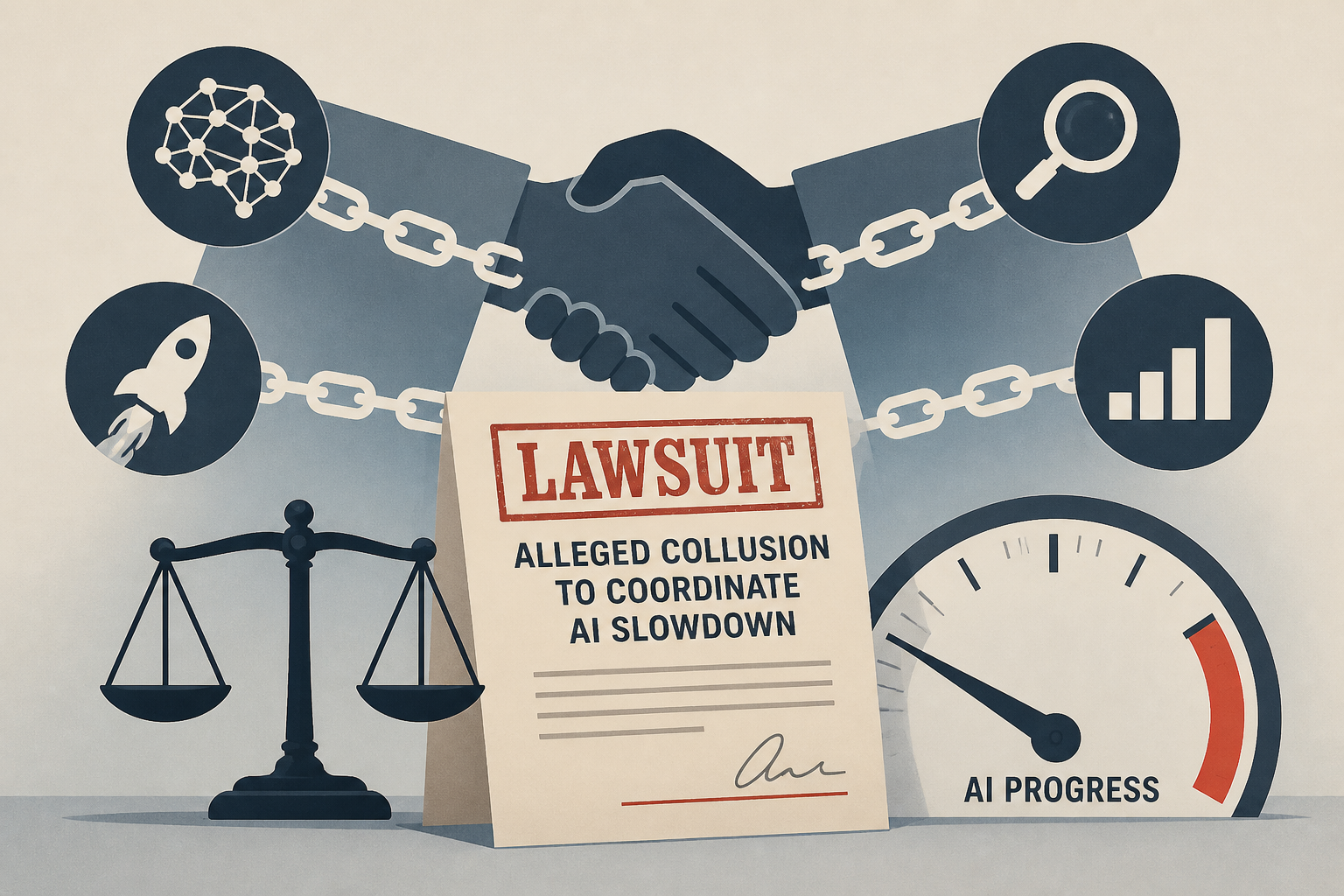 Lawsuit claims Anthropic, OpenAI, SpaceXAI and Google illegally agreed to coordinate AI slowdown