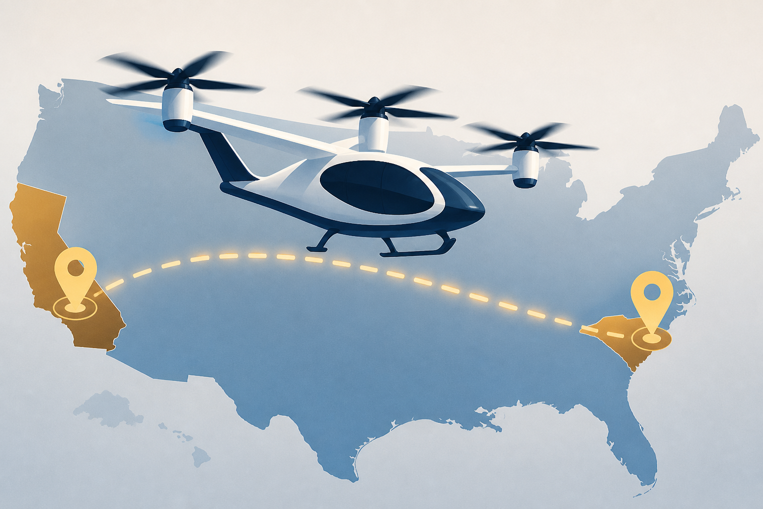 Joby Aviation Completed A Fully Autonomous Flight From California To North Carolina