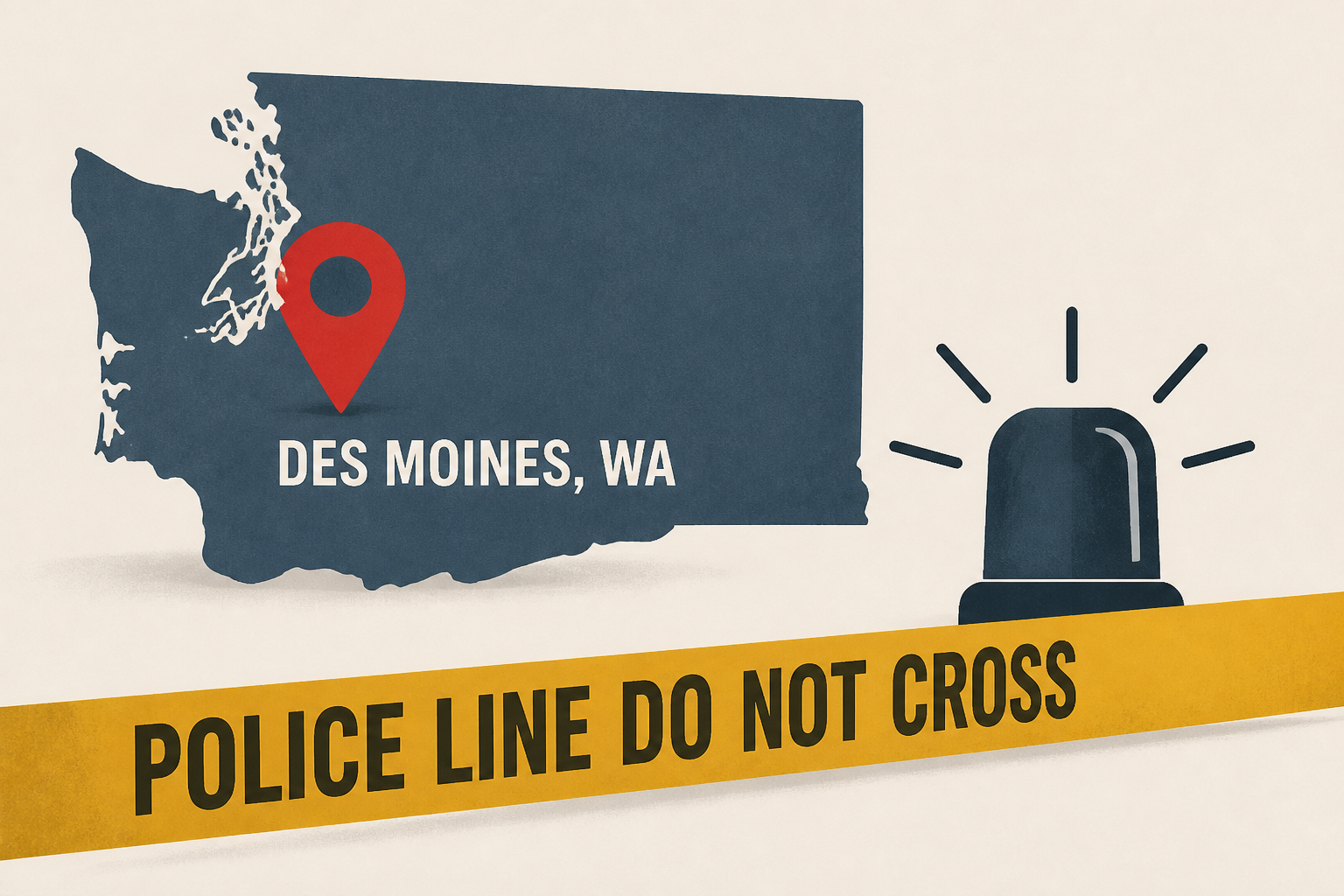 1 dead following shooting in Des Moines, WA