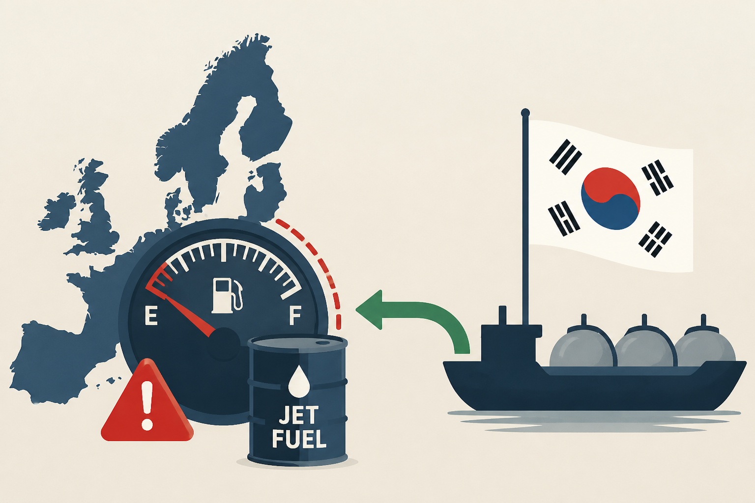 Europe faces Q4 jet fuel supply deficit even as South Korea becomes latest big supplier