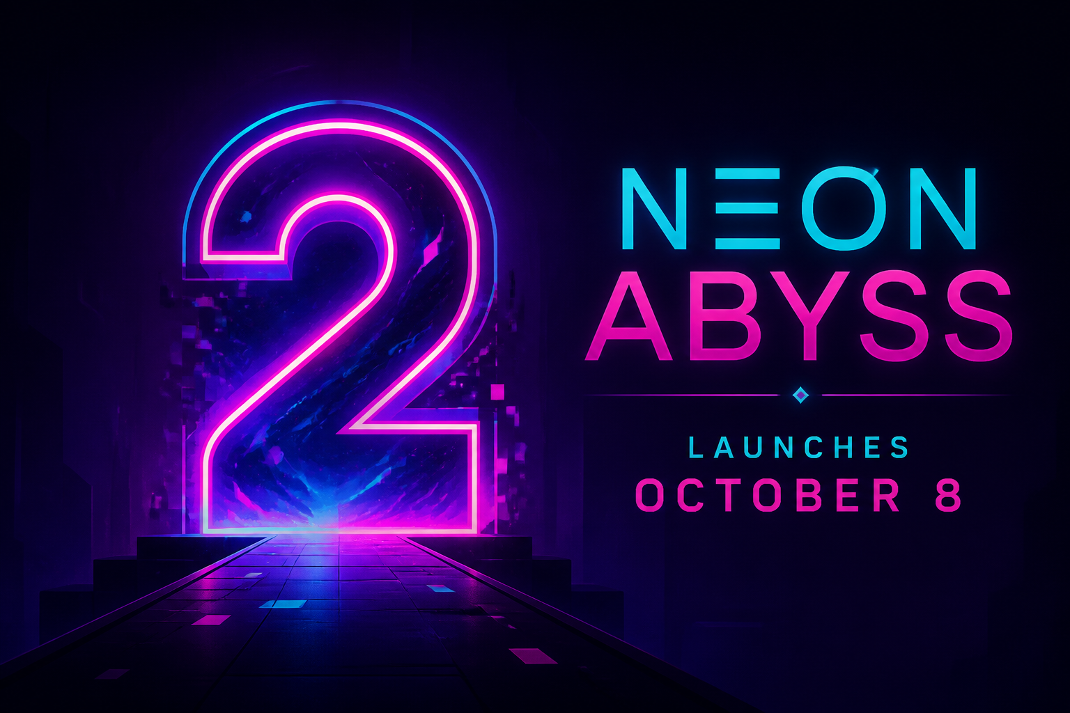 Neon Abyss 2 launches October 8