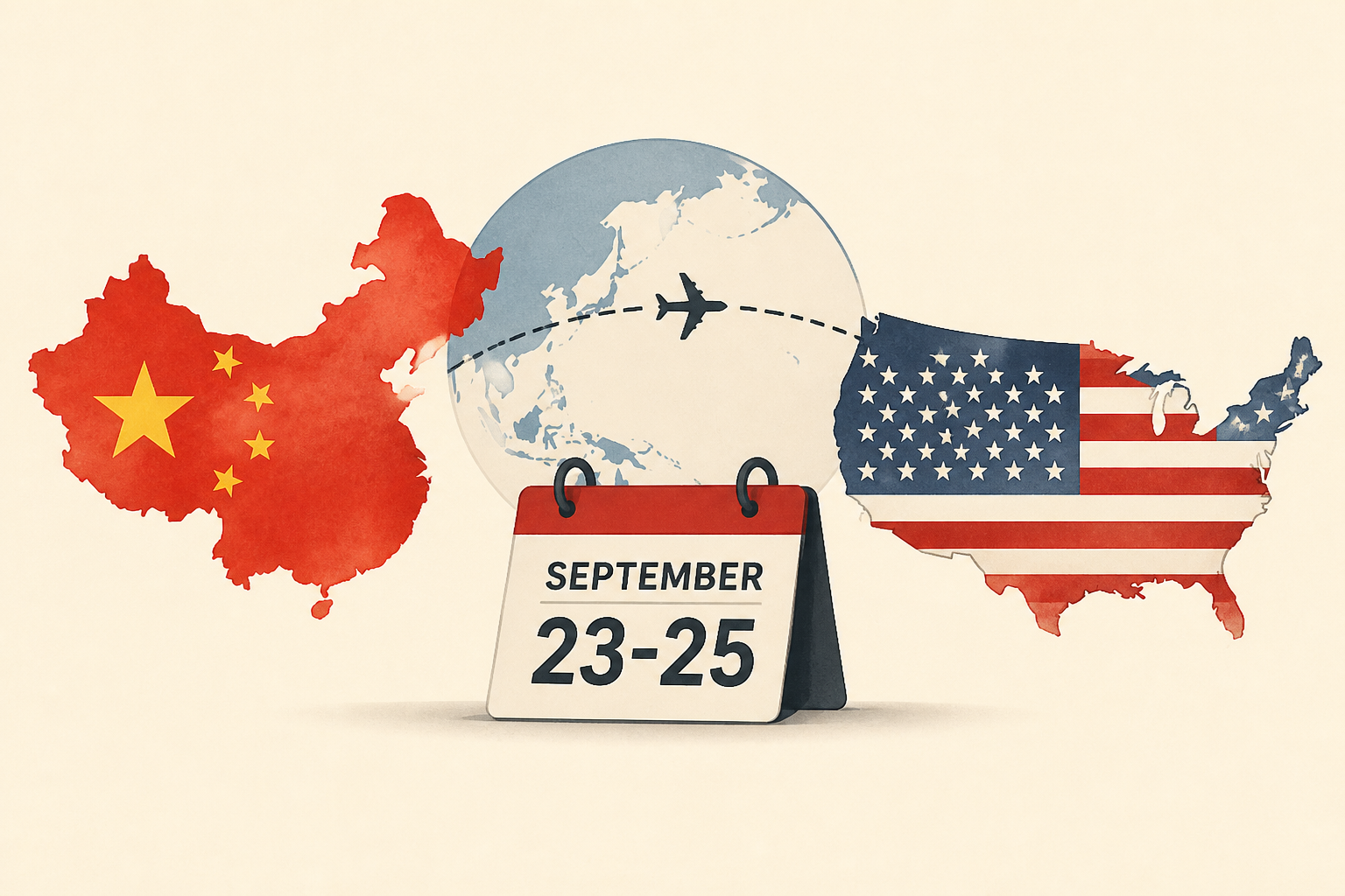 China's Xi to visit the US from September 23-25