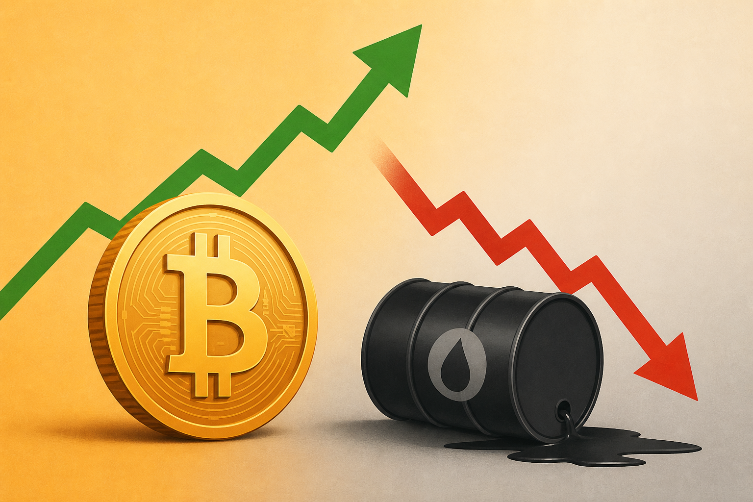 Bitcoin nears $85,000 as oil slumps