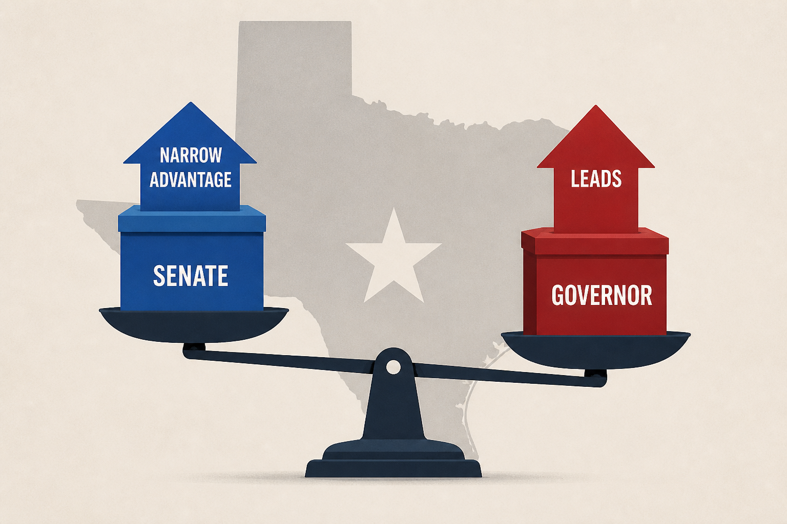 Texas poll: James Talarico holds a narrow advantage for Senate while Greg Abbott leads for governor