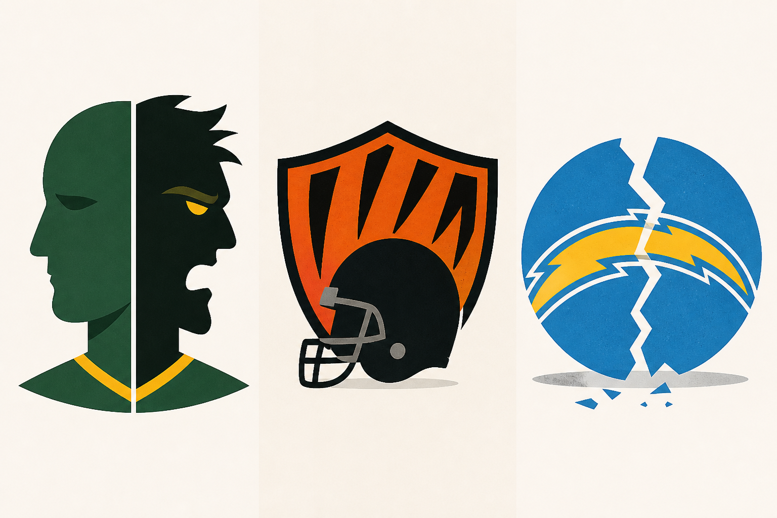 NFL Week 2 Sunday takeaways: Packers are Jekyll and Hyde, Bengals have a defense, Chargers' season is over
