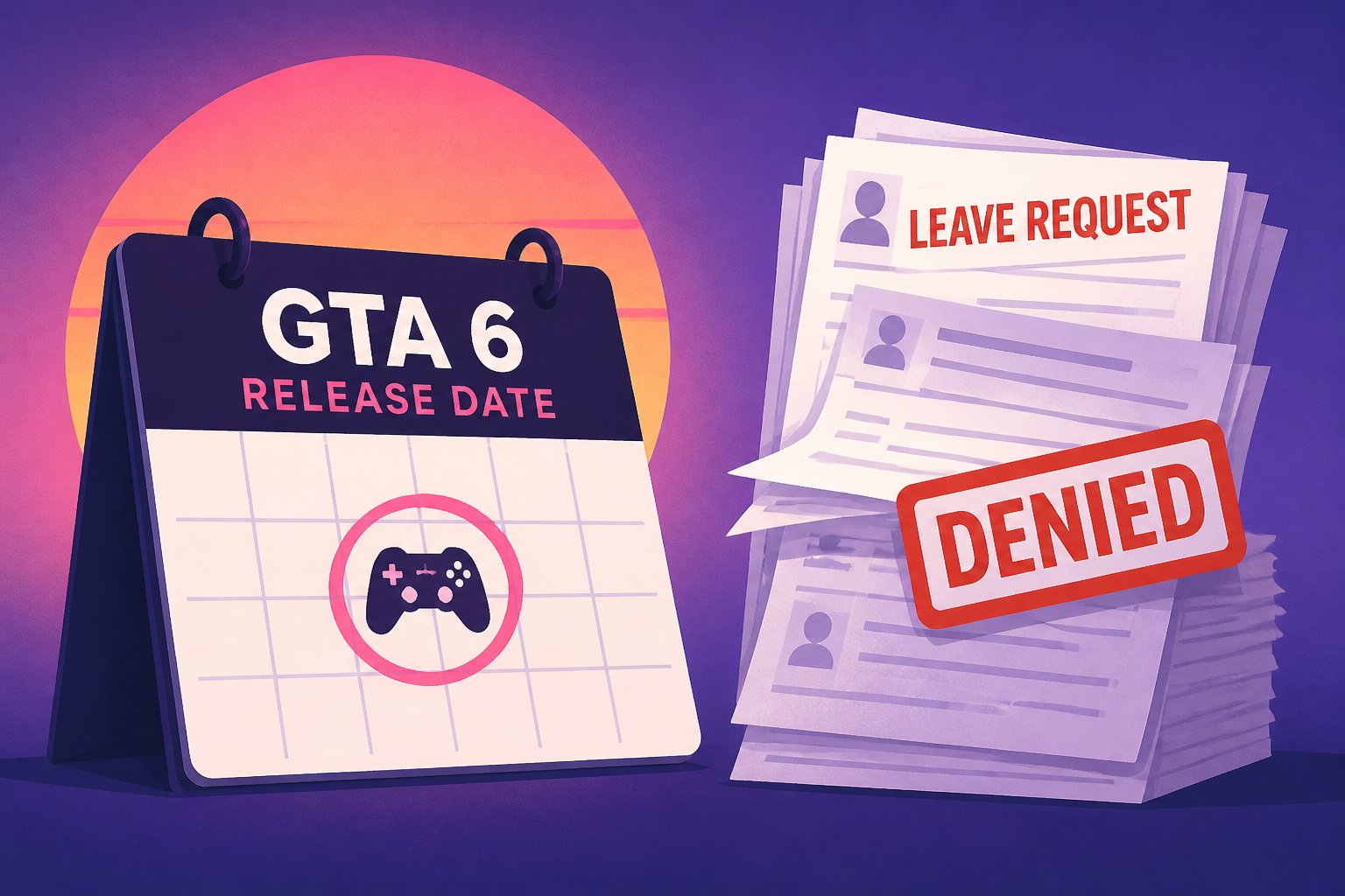 'GTA 6' Release Date Triggers Mass Leave Requests and HR Pushback