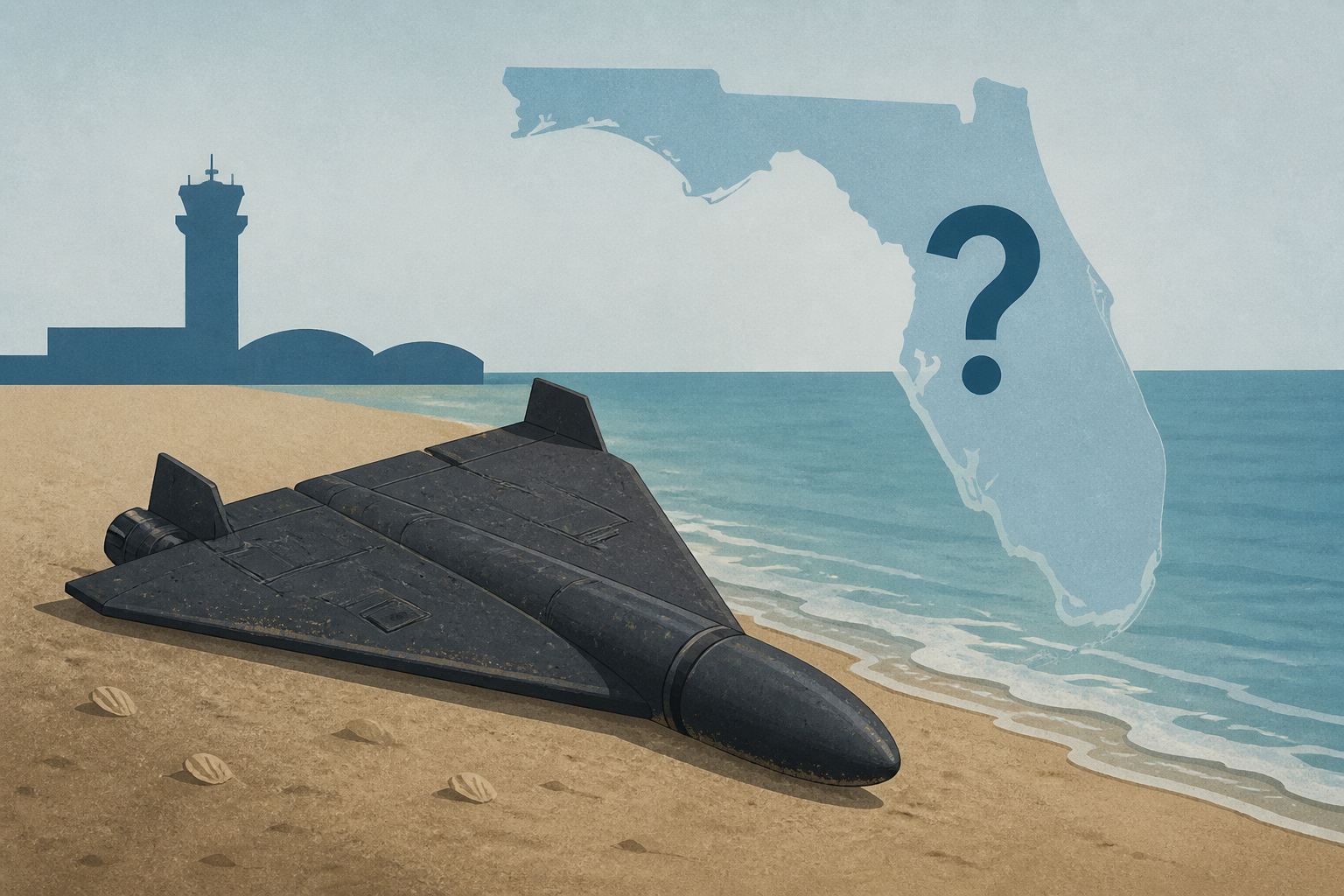 Shahed-136 Clone Found By Florida Fisherman, Eglin AFB Admits It Lost A Drone