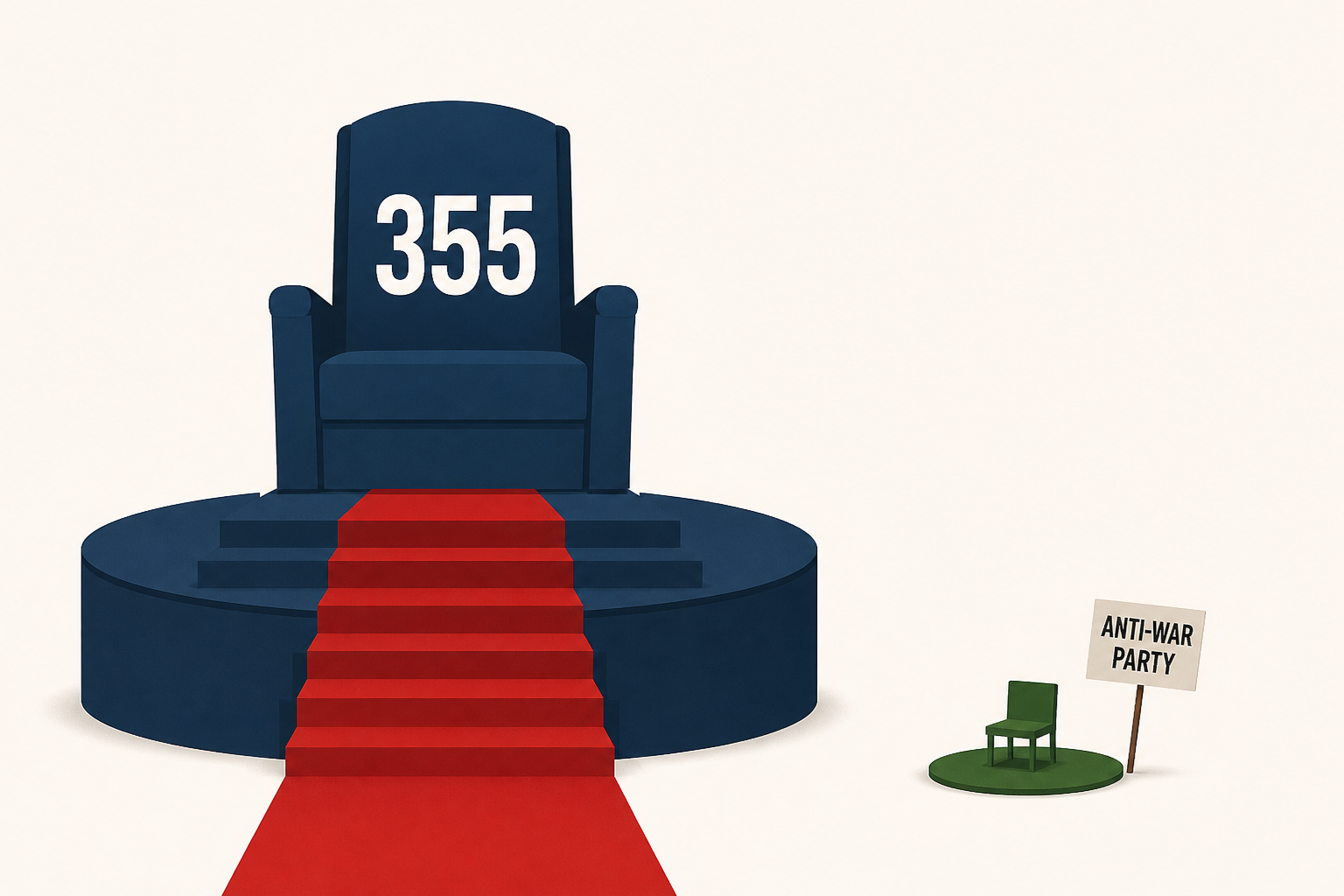 Pro-Putin party gets record 355 parliamentary seats, anti-war party a tiny regional foothold