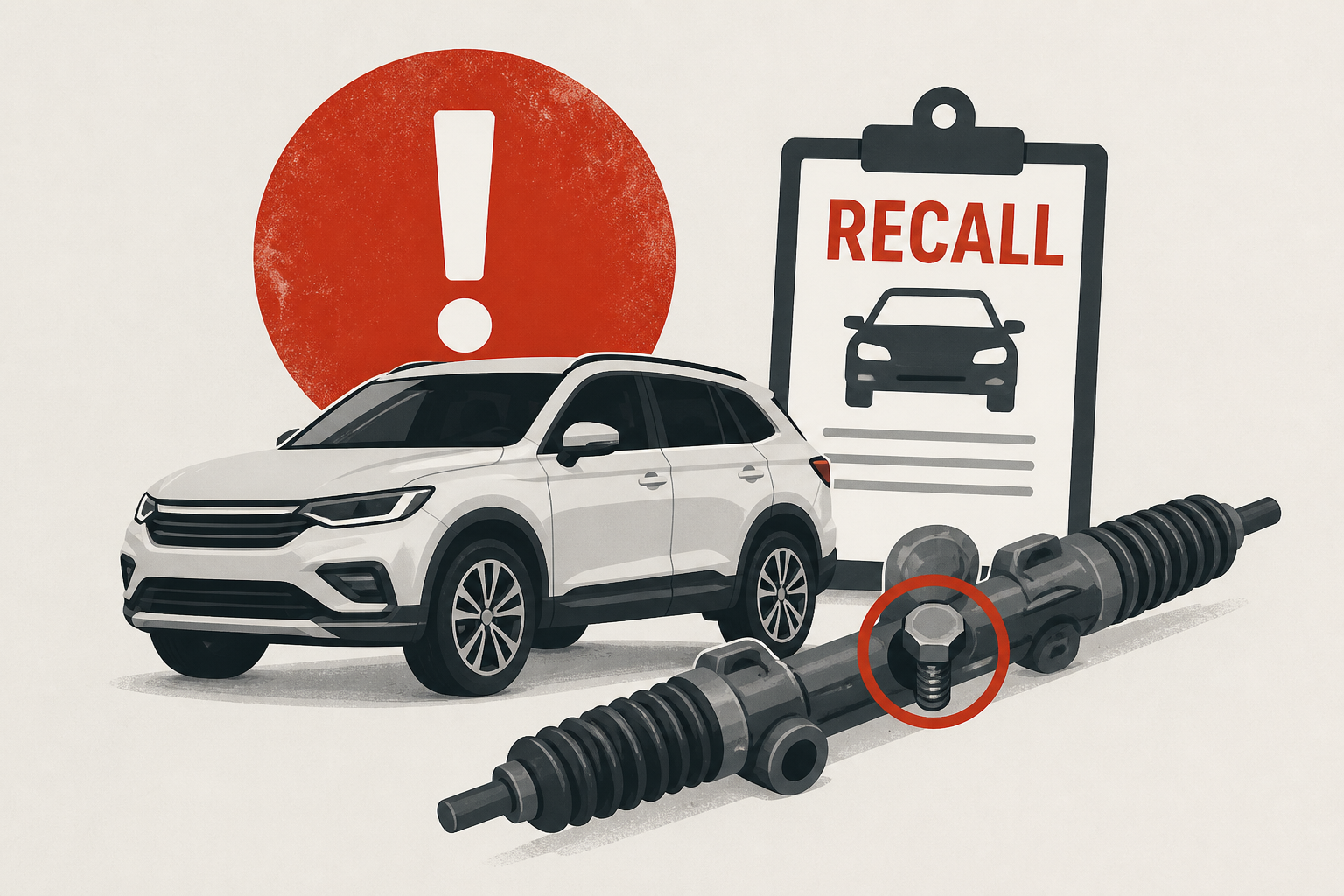 Volkswagen recalls 208K SUVs over faulty steering rack bolt defect