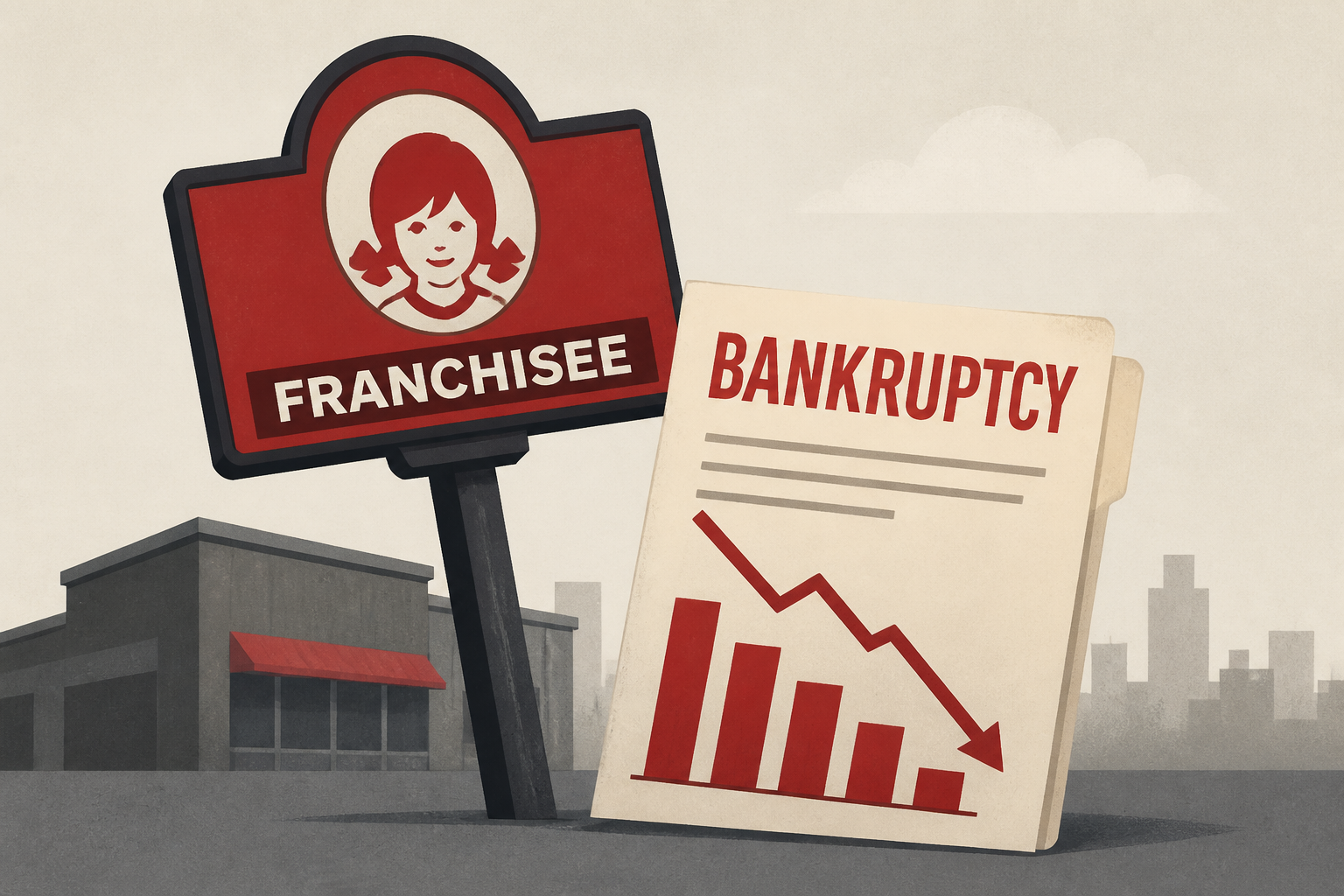 Major Wendy's franchisee files for bankruptcy