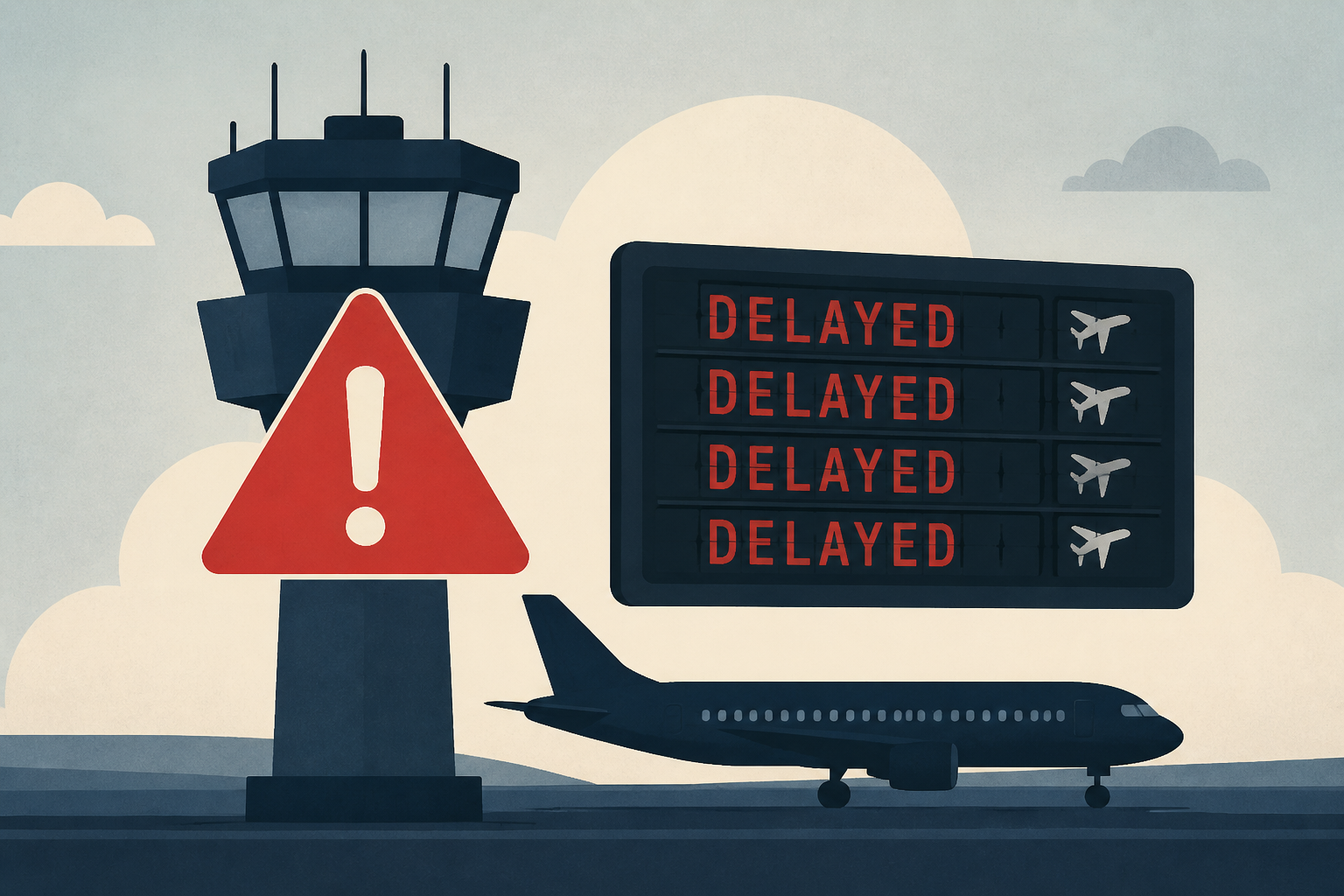 New air traffic control failure delays flights at some UK airports
