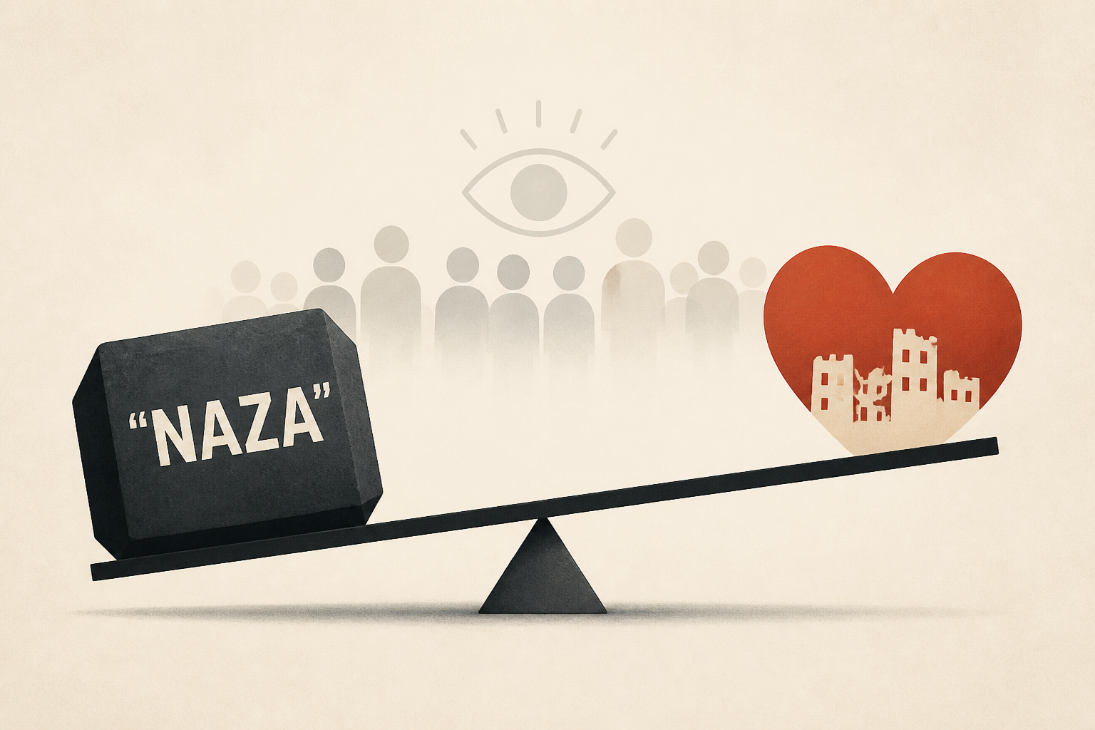 "NAZA" could be the tipping point in the public perception of Gaza