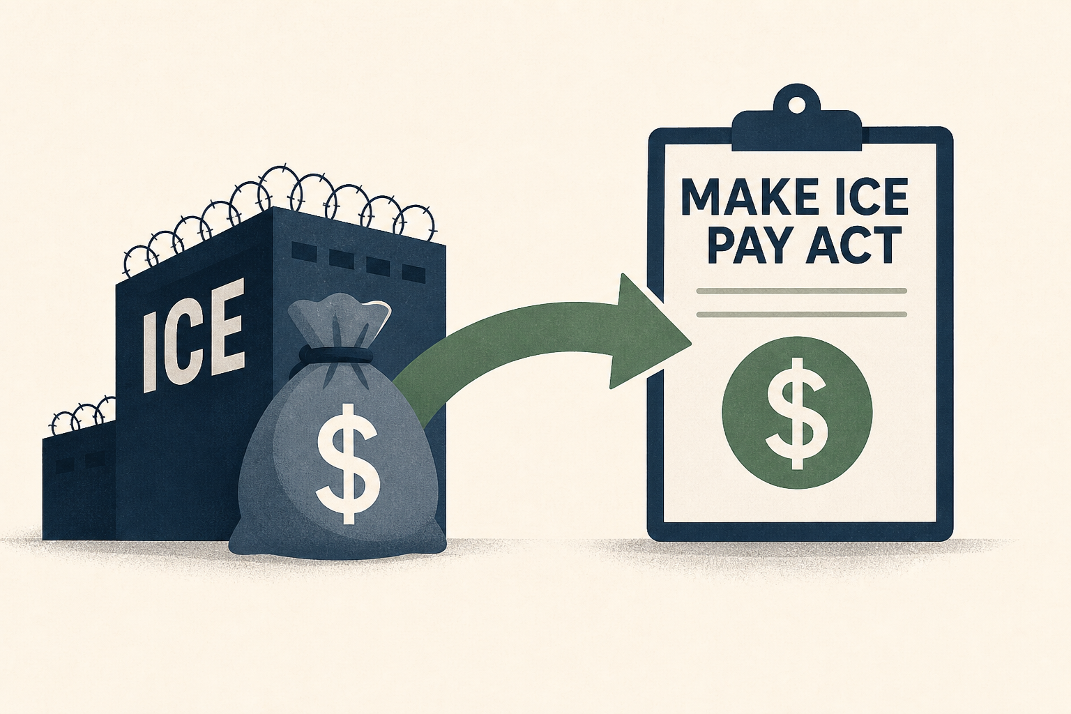 Ilhan Omar introduces Make ICE Pay Act to redirect ICE and border funds