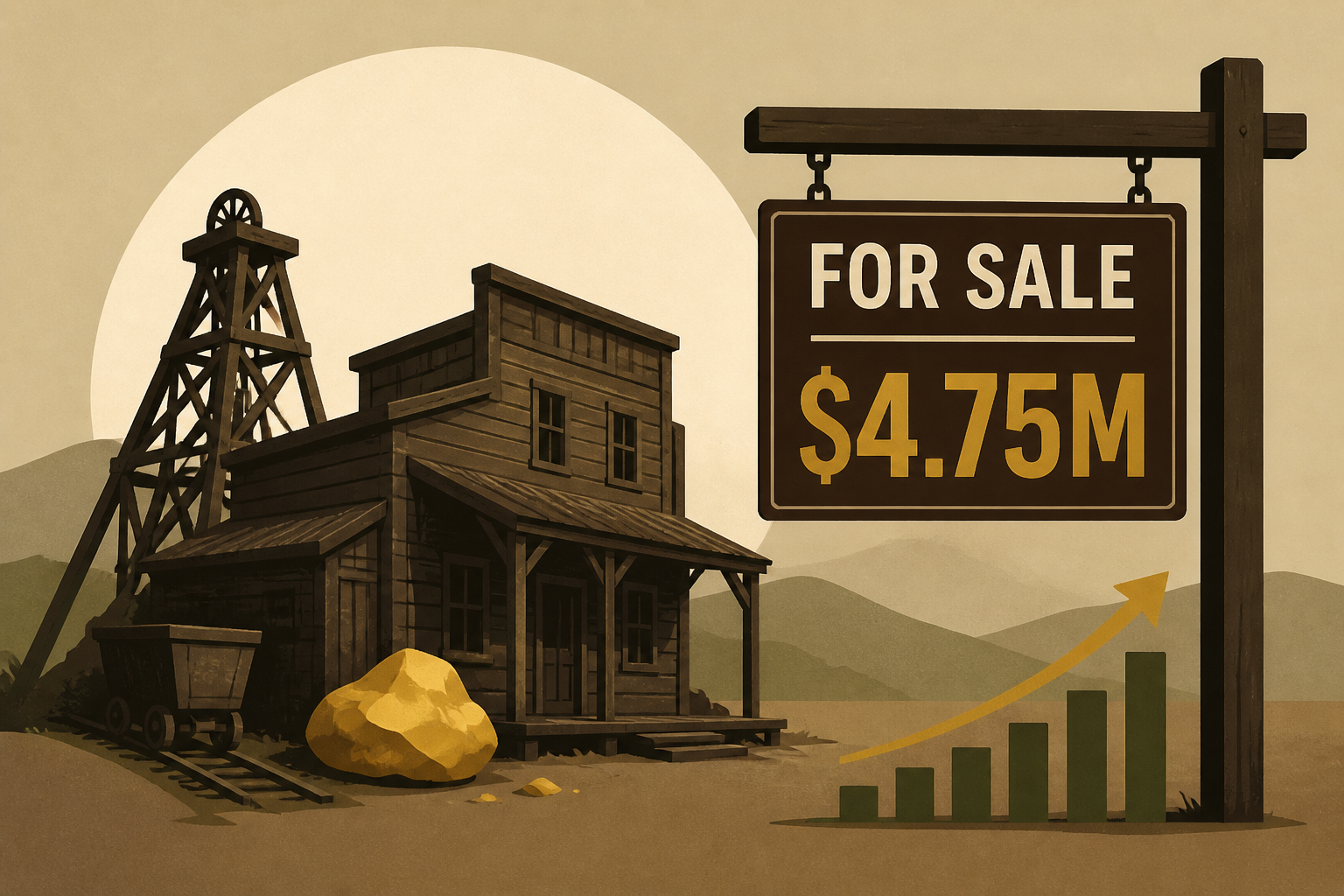 Old Gold Rush Outpost Hits Market for $4.75M