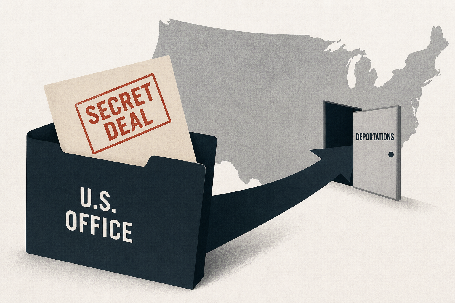 Tiny US Office Strikes Secret Deals to Push Deportations