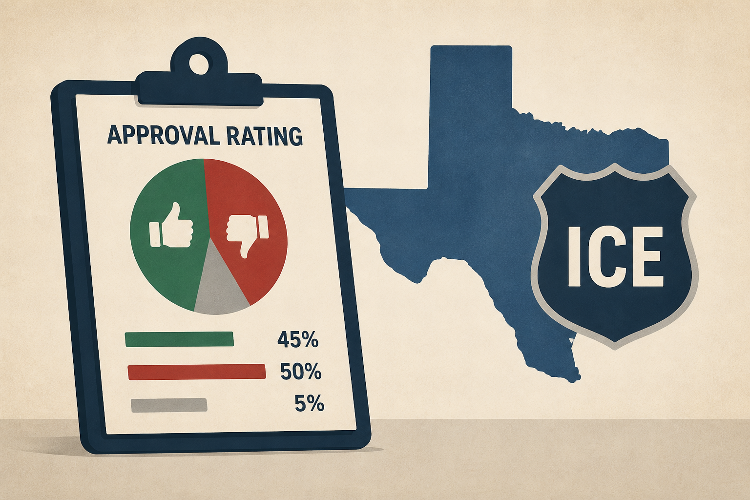 NBC News poll on Trump’s approval rating and ICE officer shoots man in Texas: Morning Rundown