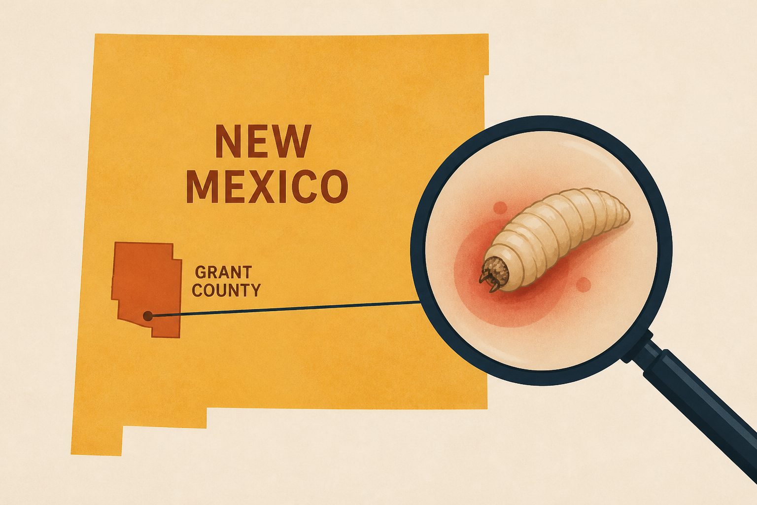 New Mexico registers second New World screwworm case in Grant County