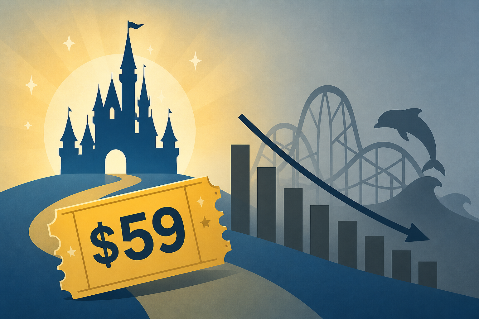 Disney woos visitors with $59 tickets as Universal, SeaWorld struggle with weaker attendance