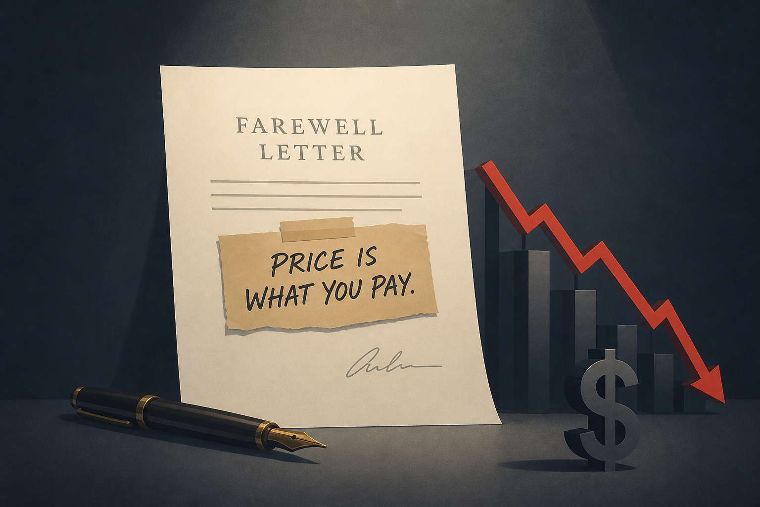 Warren Buffett Just Released a Farewell Letter. It Contains the Most Devastating 4-Word Piece of Investment Advice I've Ever Heard.