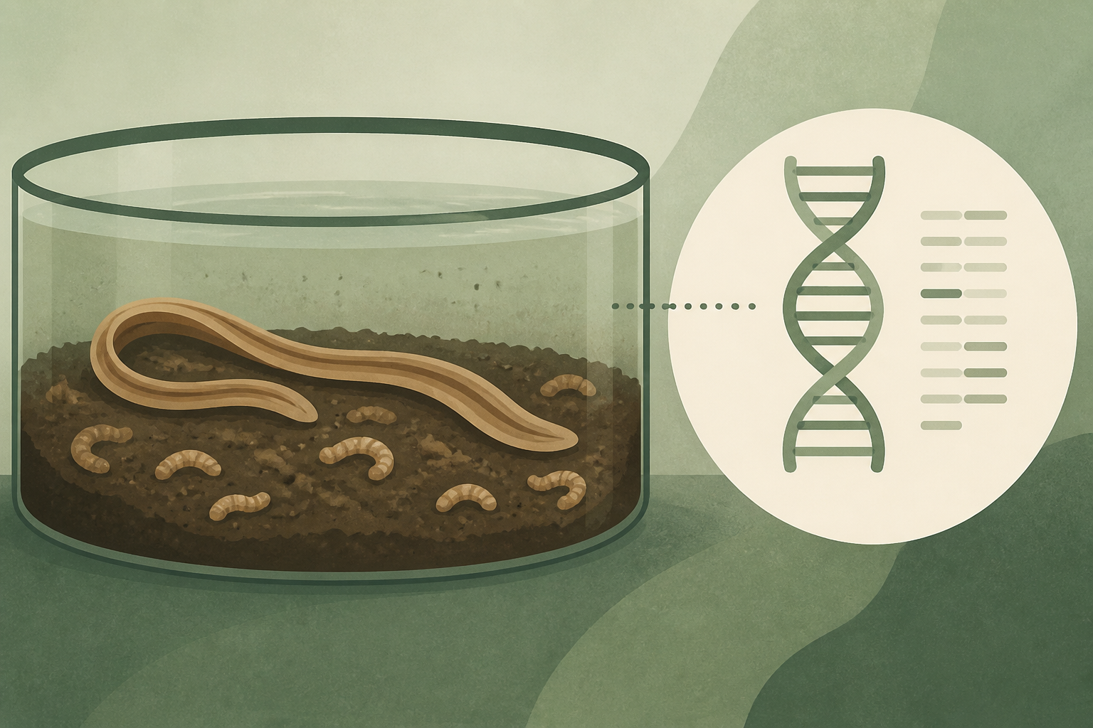 In a William & Mary lab tank, a ribbon worm named Baseodiscus the Eldest has been quietly eating peanut worms in the mud for more than 20 years, and genetic analysis in 2024 confirmed his species whil