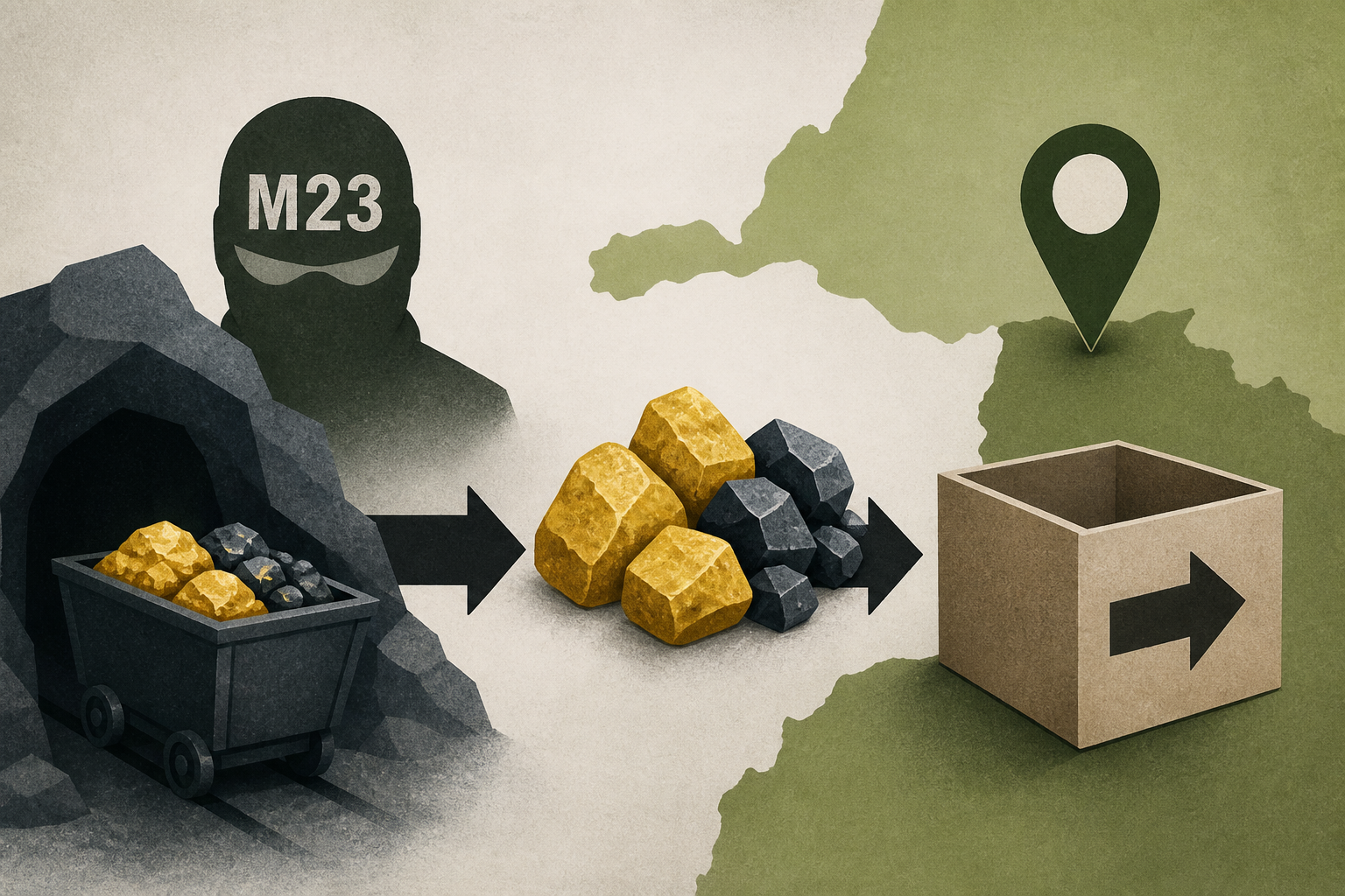 DRC: M23 fighters abused miners and trafficked gold and coltan to Rwanda